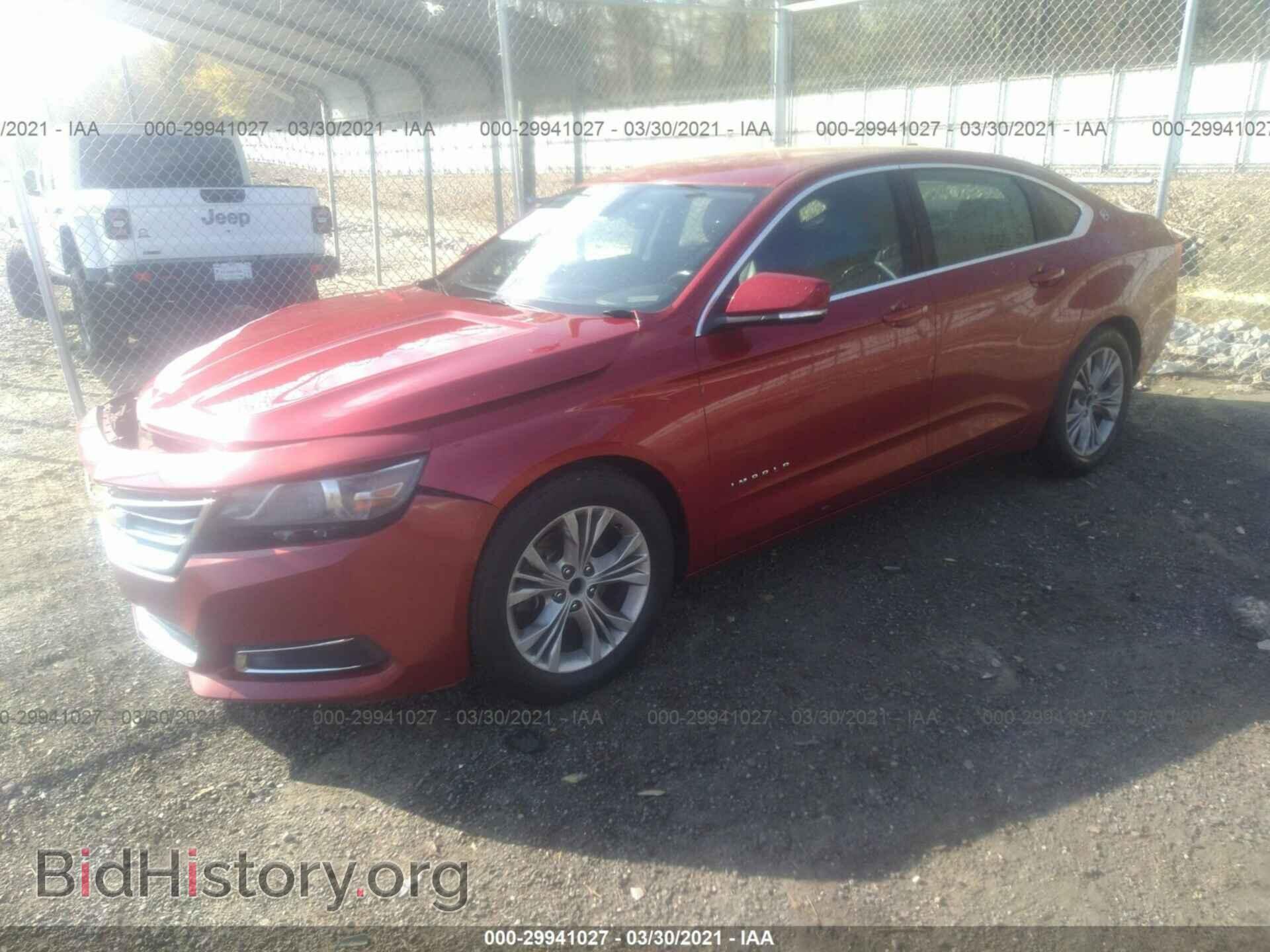 2014 CHEVROLET IMPALA - VIN: 2G1115SL6E9269356 - Фото 2
