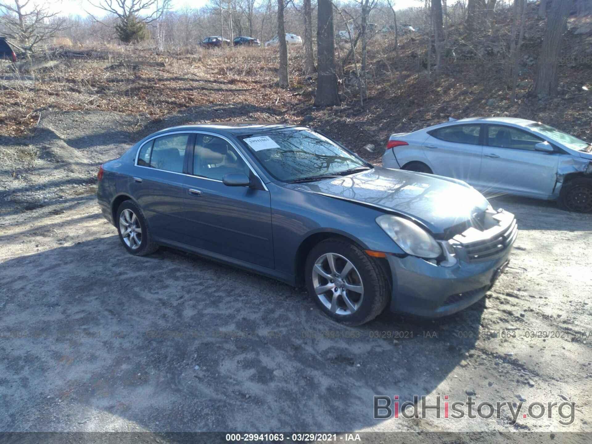 Photo JNKCV51F66M600925 - INFINITI G35 SEDAN 2006