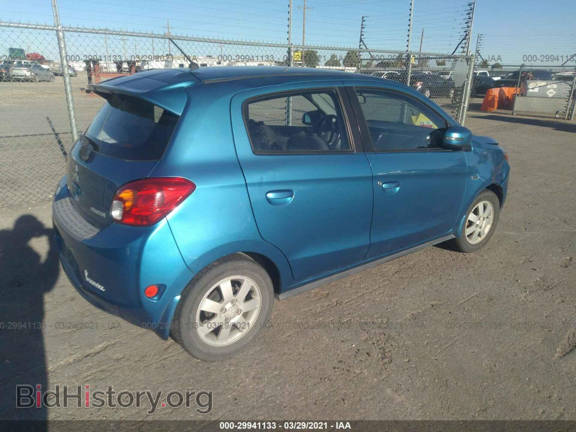 2015 MITSUBISHI MIRAGE - VIN: ML32A4HJ0FH004671 - Фото 4