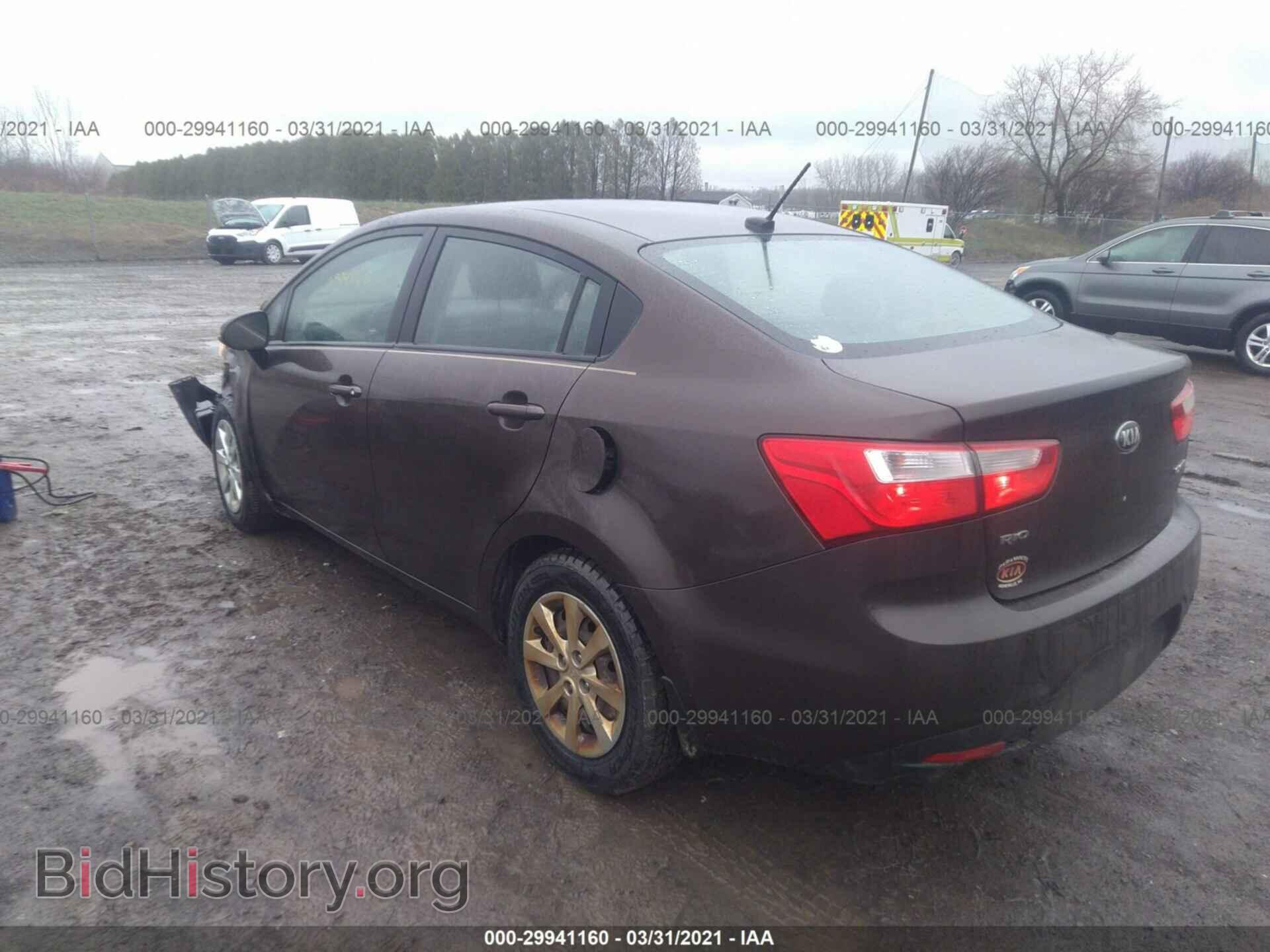 2013 KIA RIO - VIN: KNADN4A38D6282553 - Фото 3