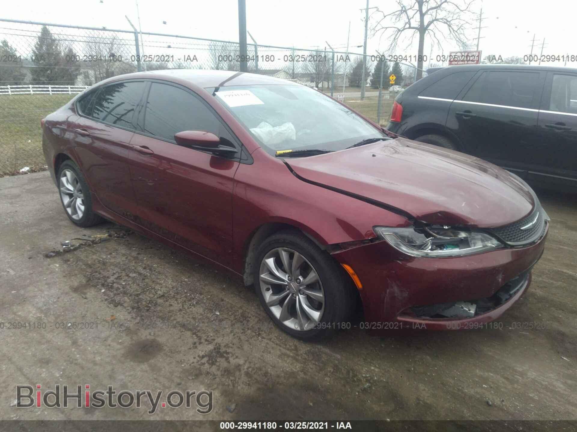 Фотография 1C3CCCBB5FN710872 - CHRYSLER 200 2015