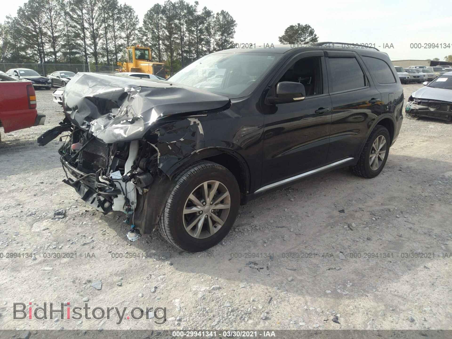 2015 DODGE DURANGO - VIN: 1C4RDHDG2FC244533 - Фото 2