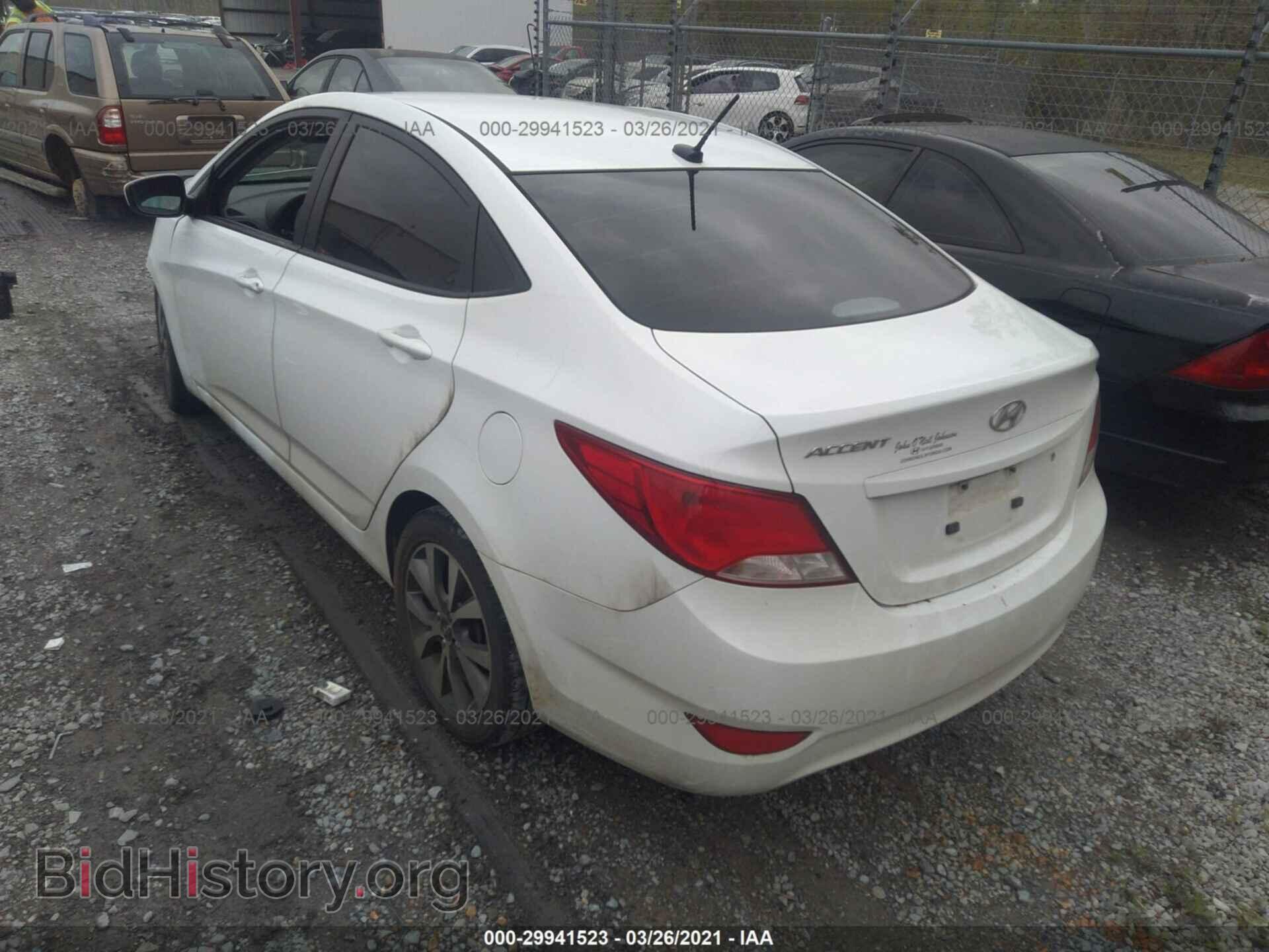 2017 HYUNDAI ACCENT - VIN: KMHCT4AE2HU280719 - Фото 3