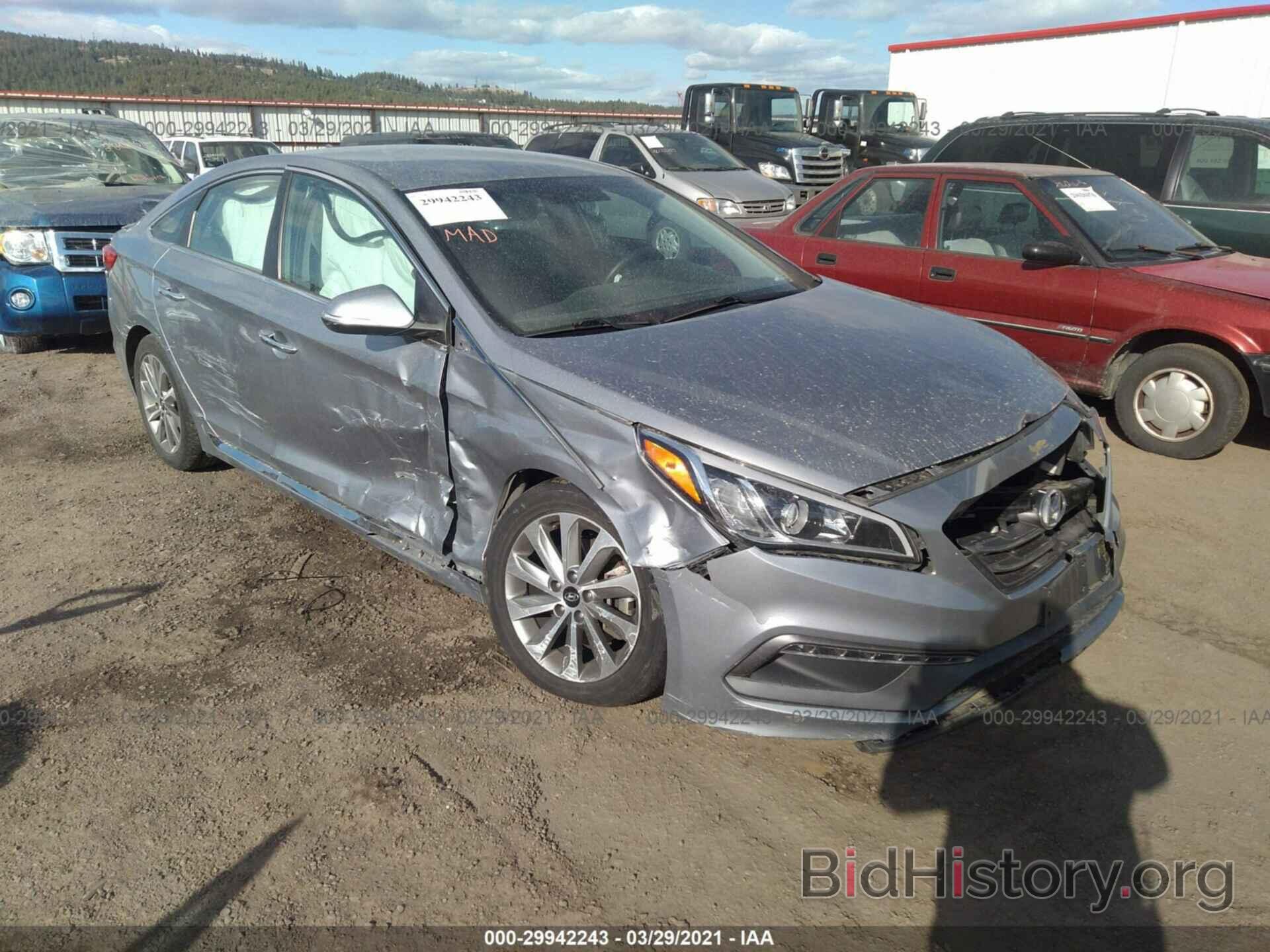 Photo 5NPE34AF9GH309518 - HYUNDAI SONATA 2016