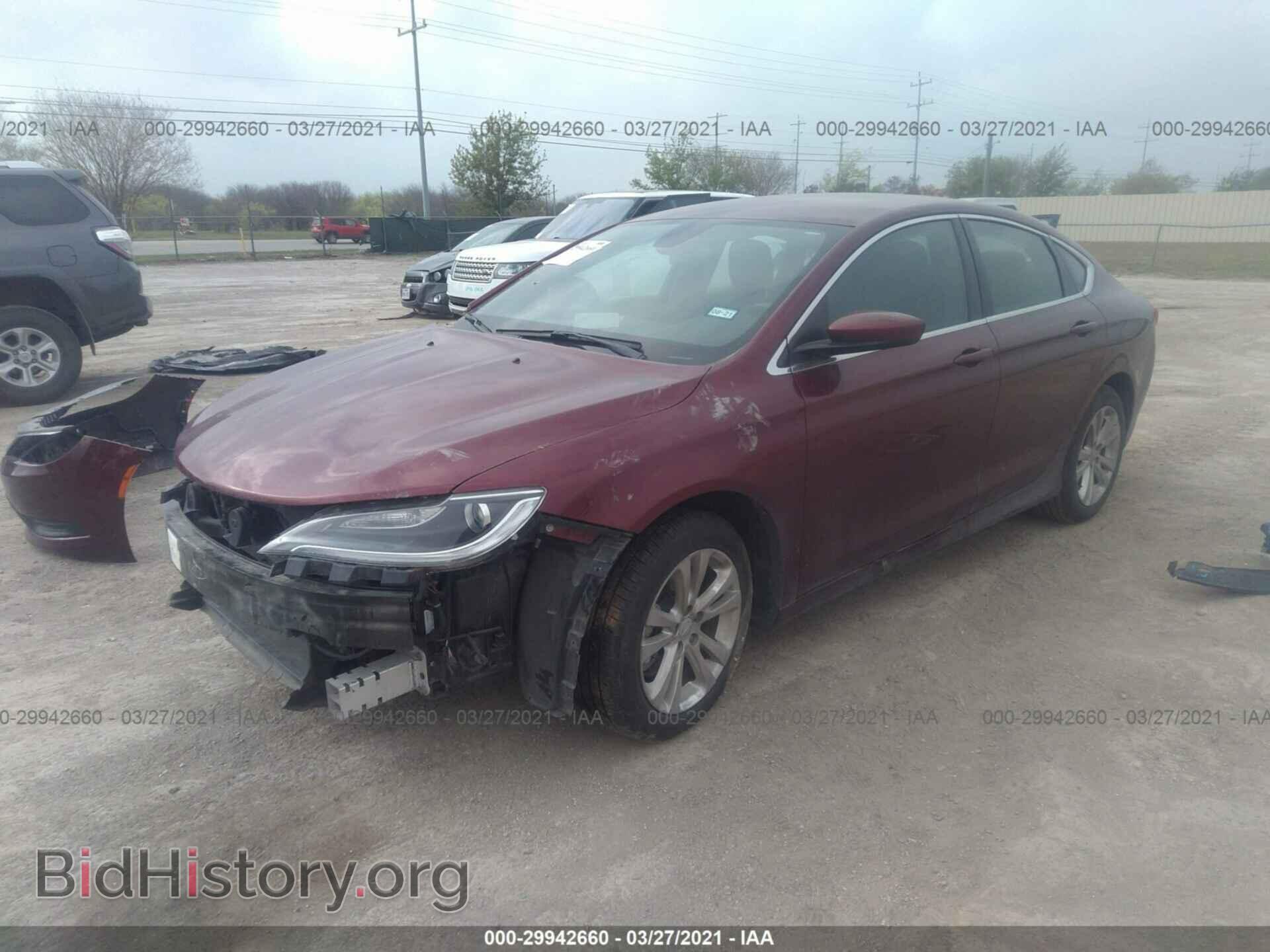 2016 CHRYSLER 200 - VIN: 1C3CCCFB3GN196600 - Фото 2
