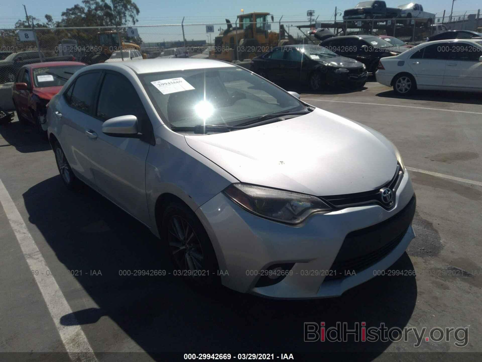 Photo 5YFBURHE7EP030837 - TOYOTA COROLLA 2014