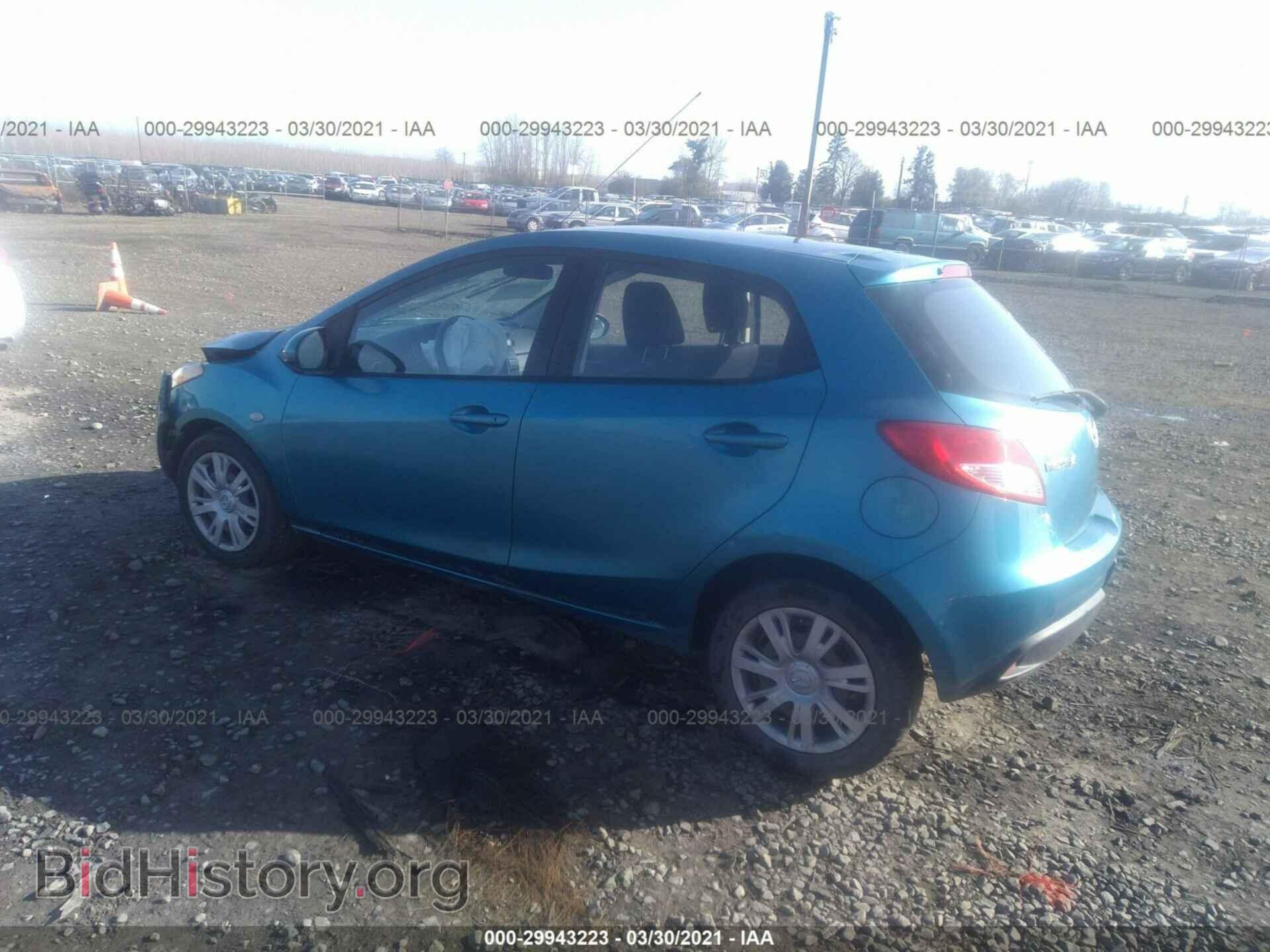 2012 MAZDA MAZDA2 - VIN: JM1DE1KZ2C0139555 - Фото 3