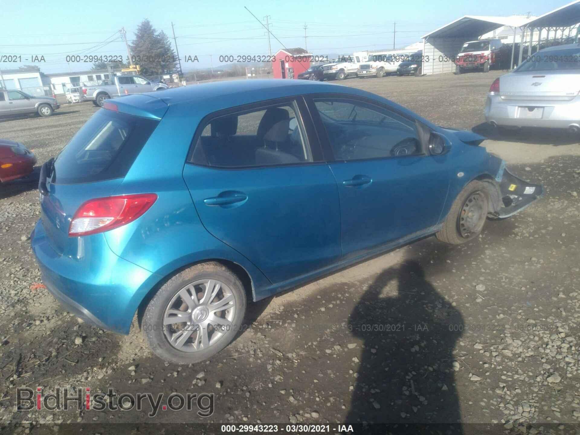 2012 MAZDA MAZDA2 - VIN: JM1DE1KZ2C0139555 - Фото 4