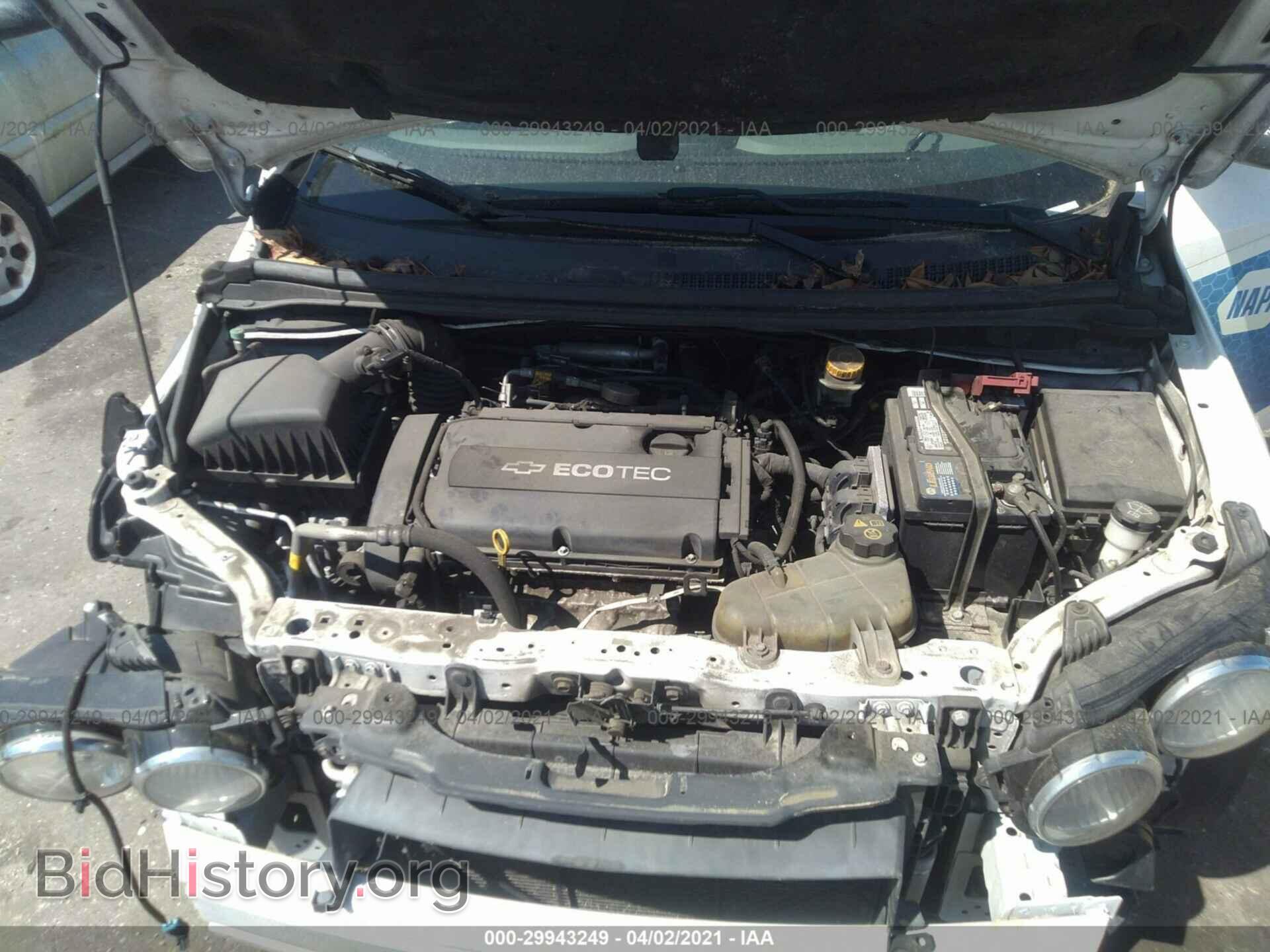 2012 CHEVROLET SONIC - VIN: 1G1JA6SH4C4186252 - Фото 10