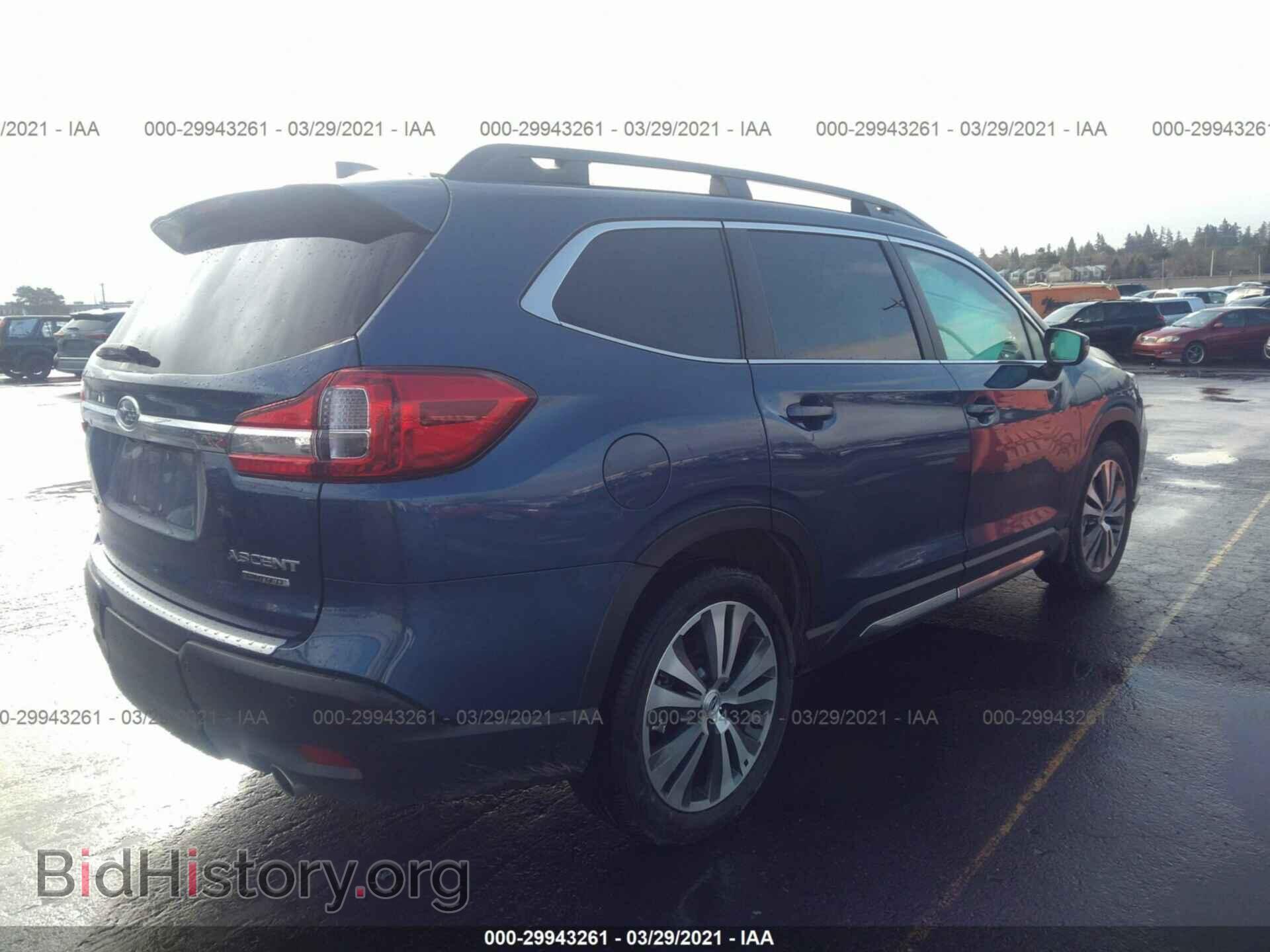 2019 SUBARU ASCENT - VIN: 4S4WMAPD9K3422357 - Фото 4