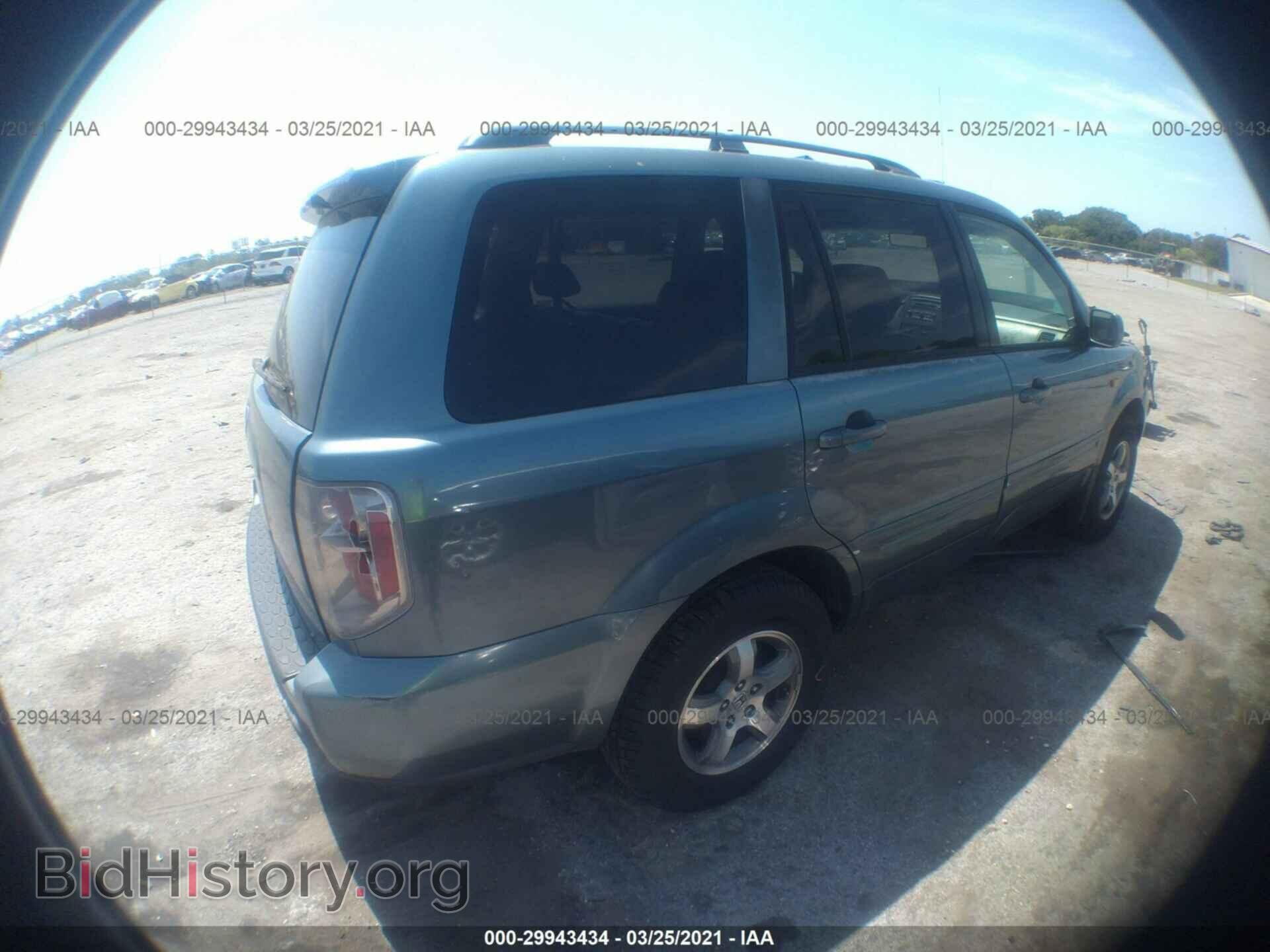 2006 HONDA PILOT - VIN: 5FNYF28536B044503 - Фото 4