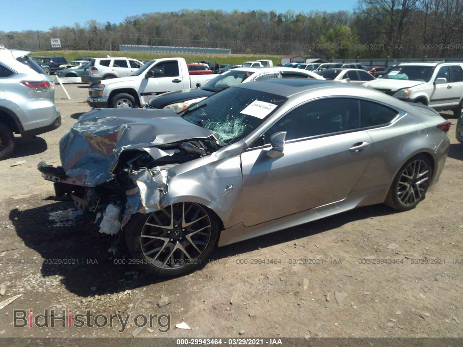 2015 LEXUS RC 350 - VIN: JTHHE5BC0F5010661 - Фото 2