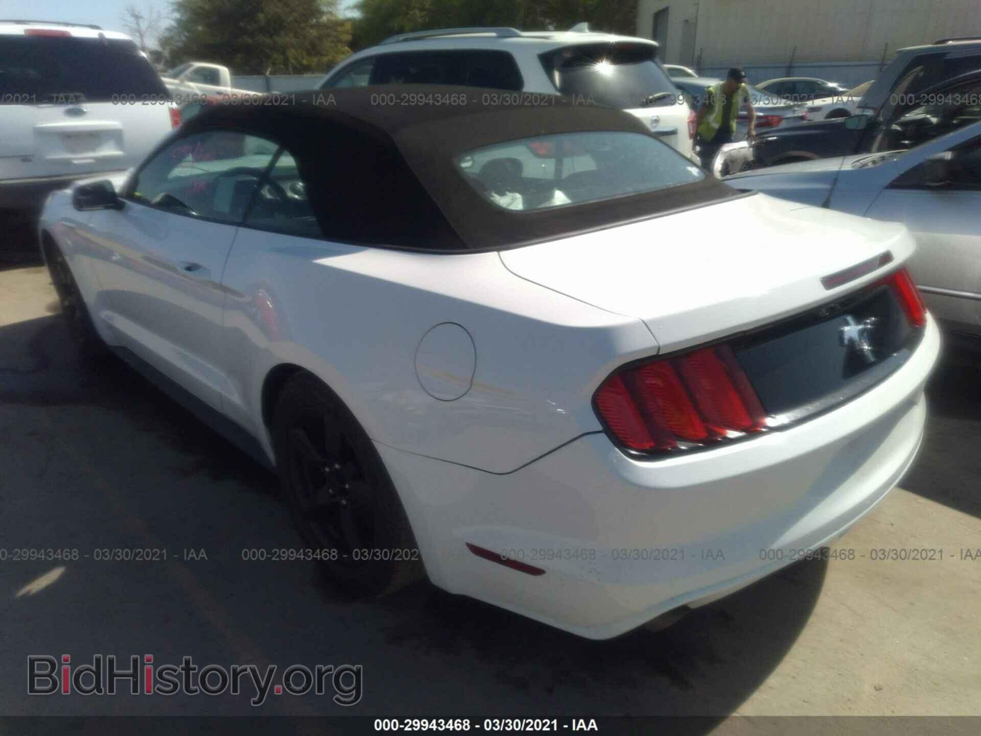 2016 FORD MUSTANG - VIN: 1FATP8EM1G5318229 - Фото 3