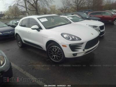 2015 Porsche MACAN S, белый — VIN WP1AB2A58FLB59035, IAAI