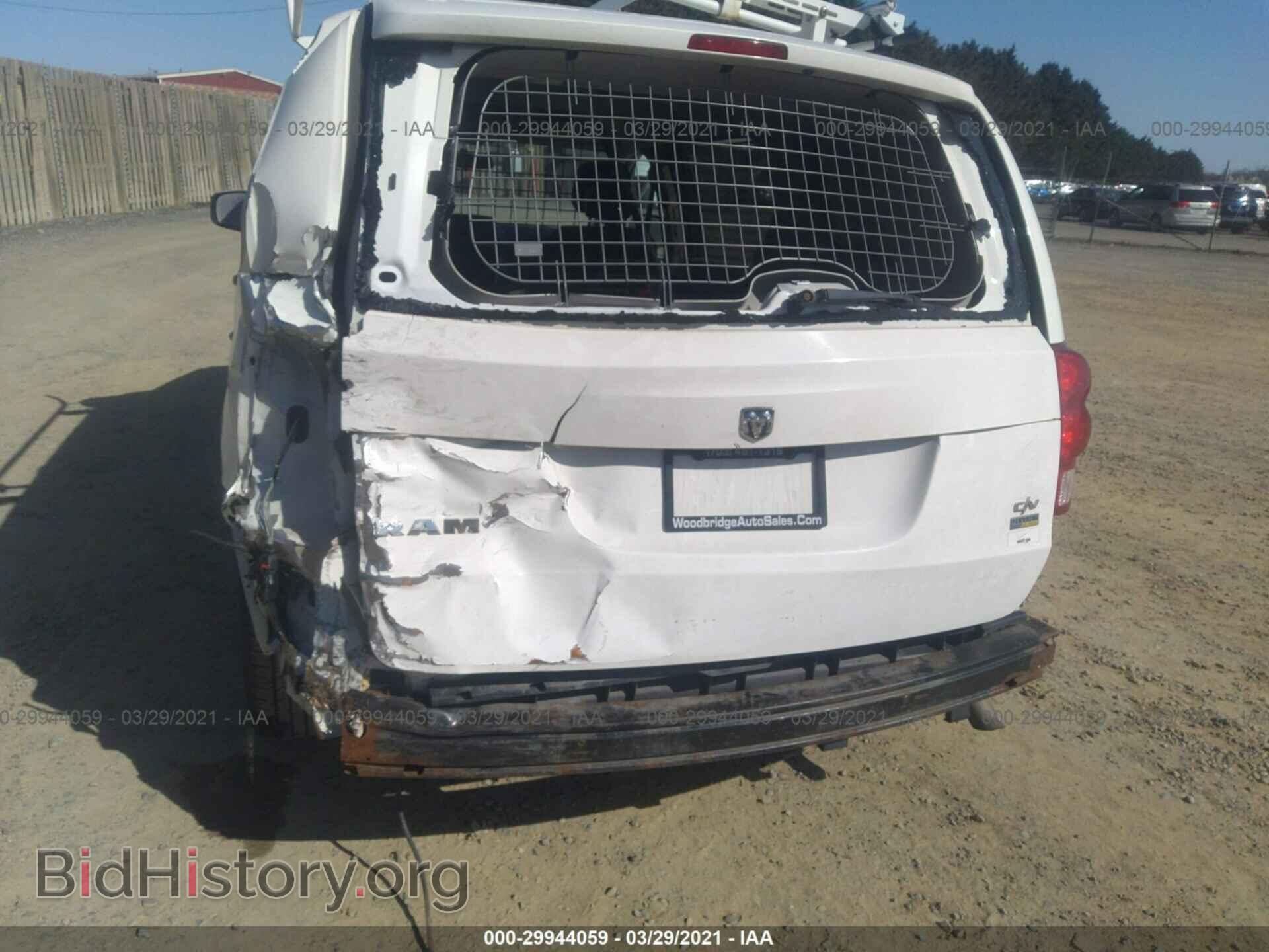 2012 RAM CARGO VAN - VIN: 2C4JDGAG3CR279760 - Фото 6