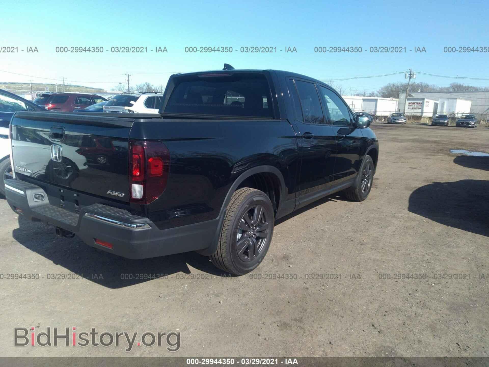 2020 HONDA RIDGELINE - VIN: 5FPYK3F15LB028274 - Фото 4