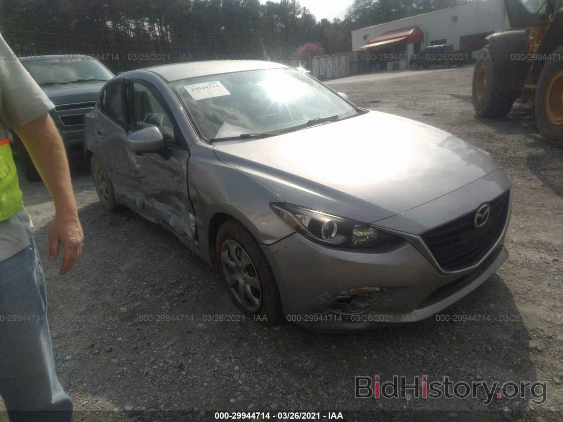 Photo JM1BM1J78G1315860 - MAZDA MAZDA3 2016