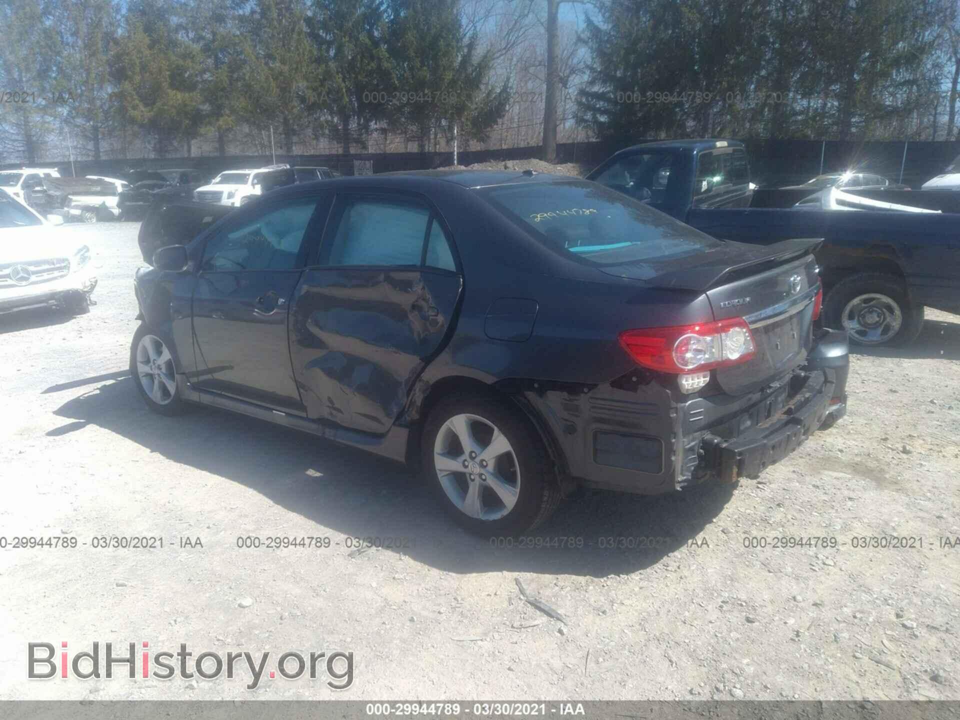2011 TOYOTA COROLLA - VIN: 2T1BU4EE3BC647221 - Фото 3