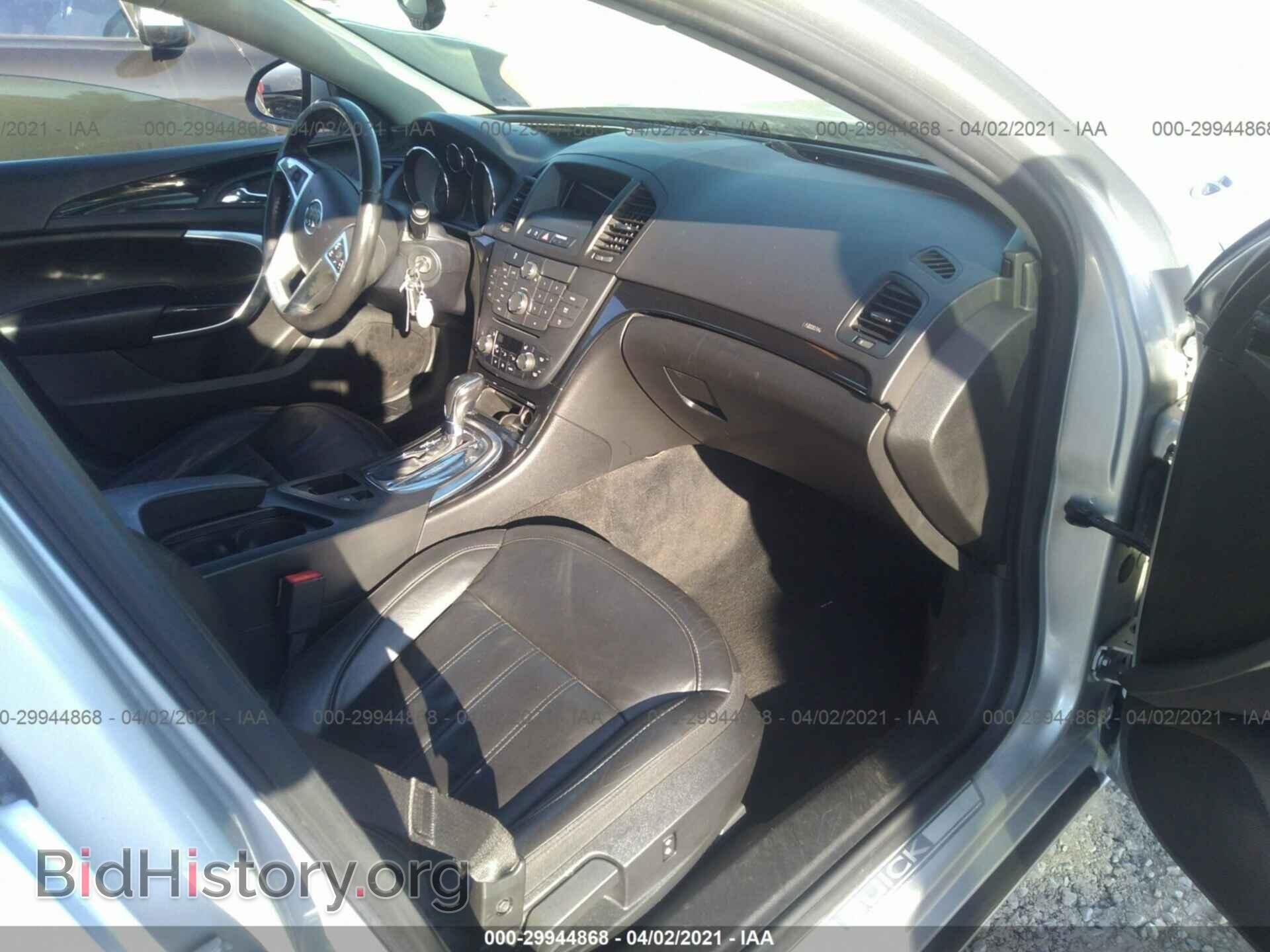 2012 BUICK REGAL - VIN: 2G4GR5EK4C9124368 - Фото 5