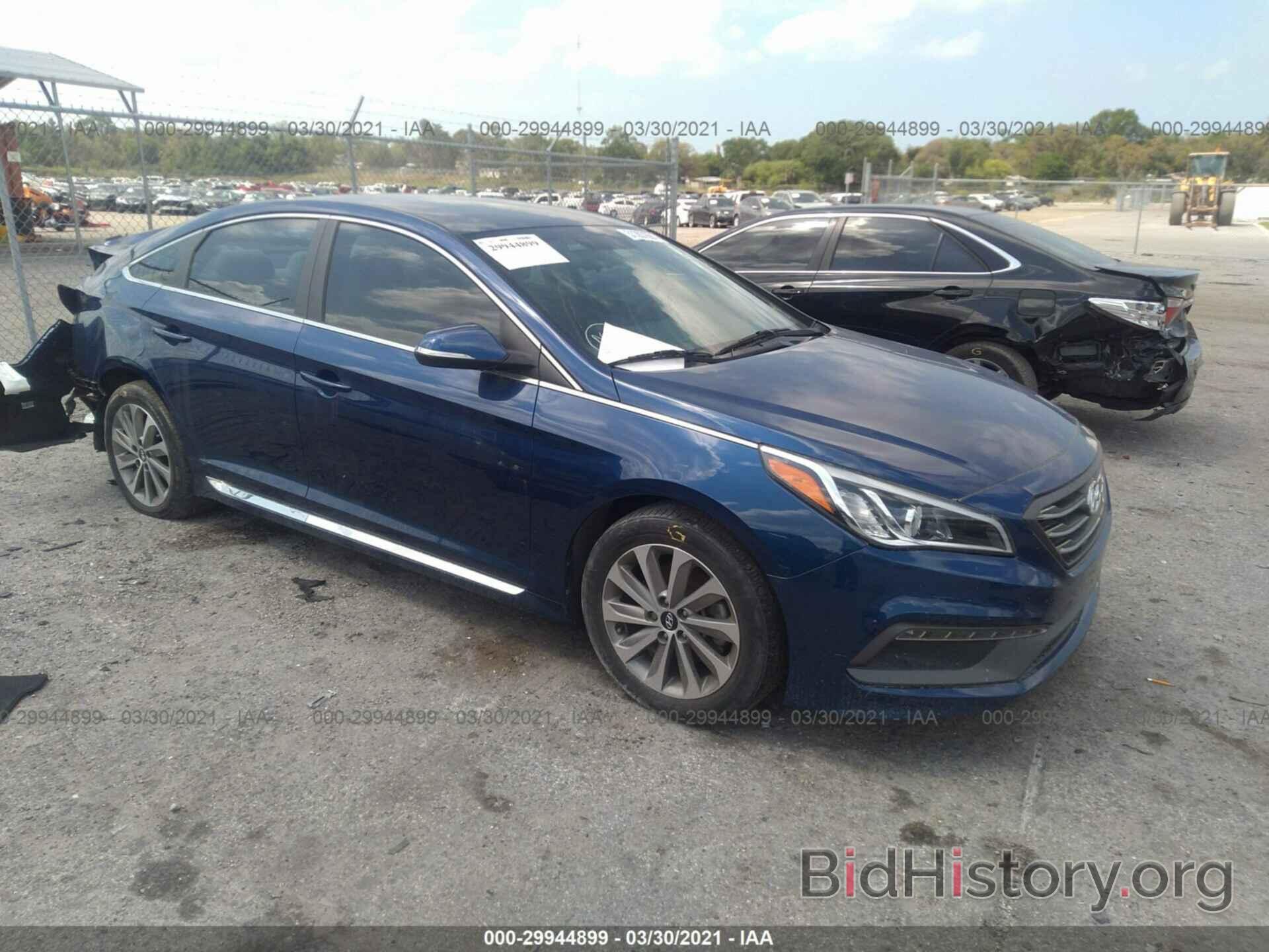 Photo 5NPE34AF3HH514575 - HYUNDAI SONATA 2017