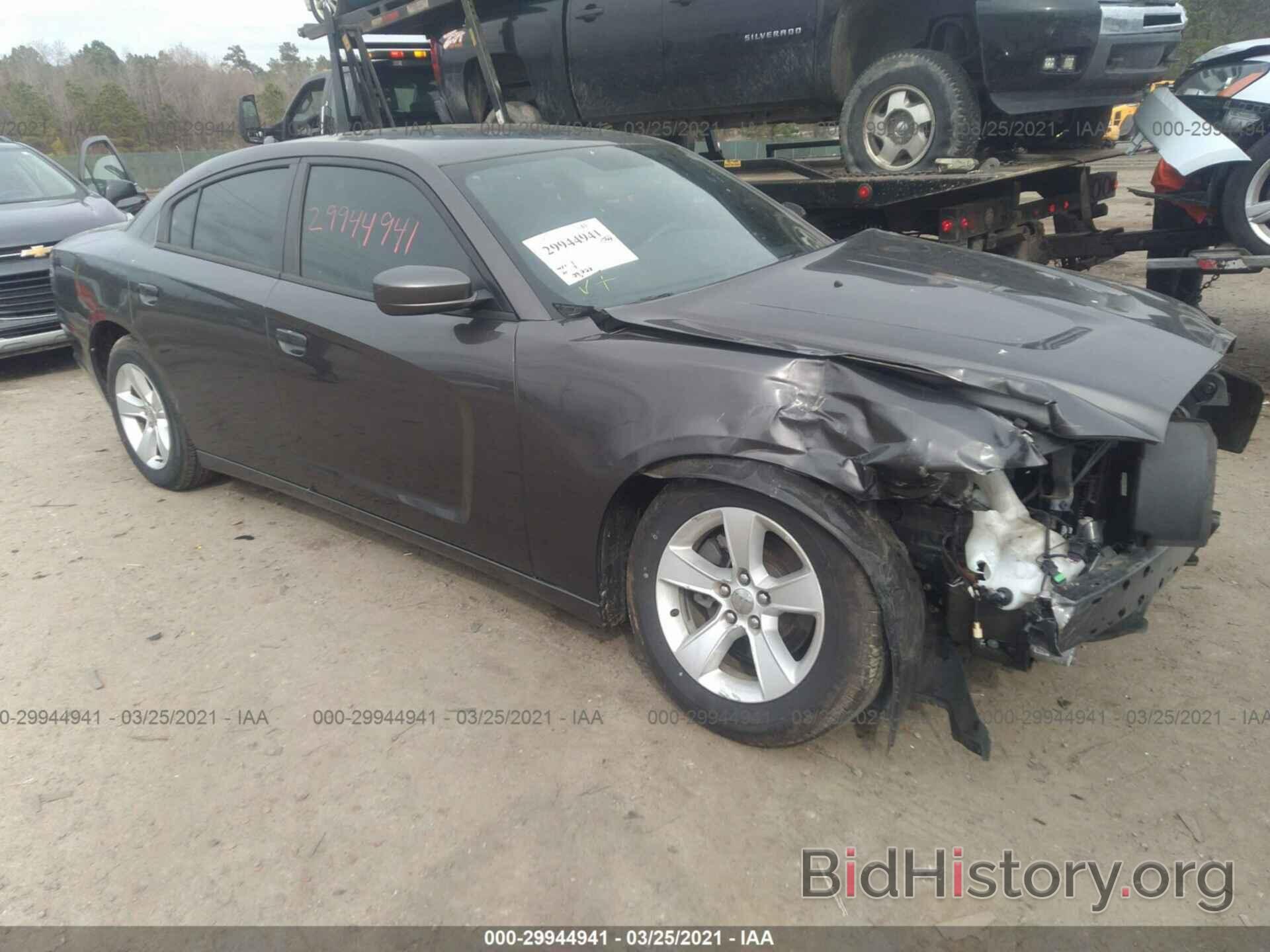 Photo 2C3CDXBG6DH555206 - DODGE CHARGER 2013
