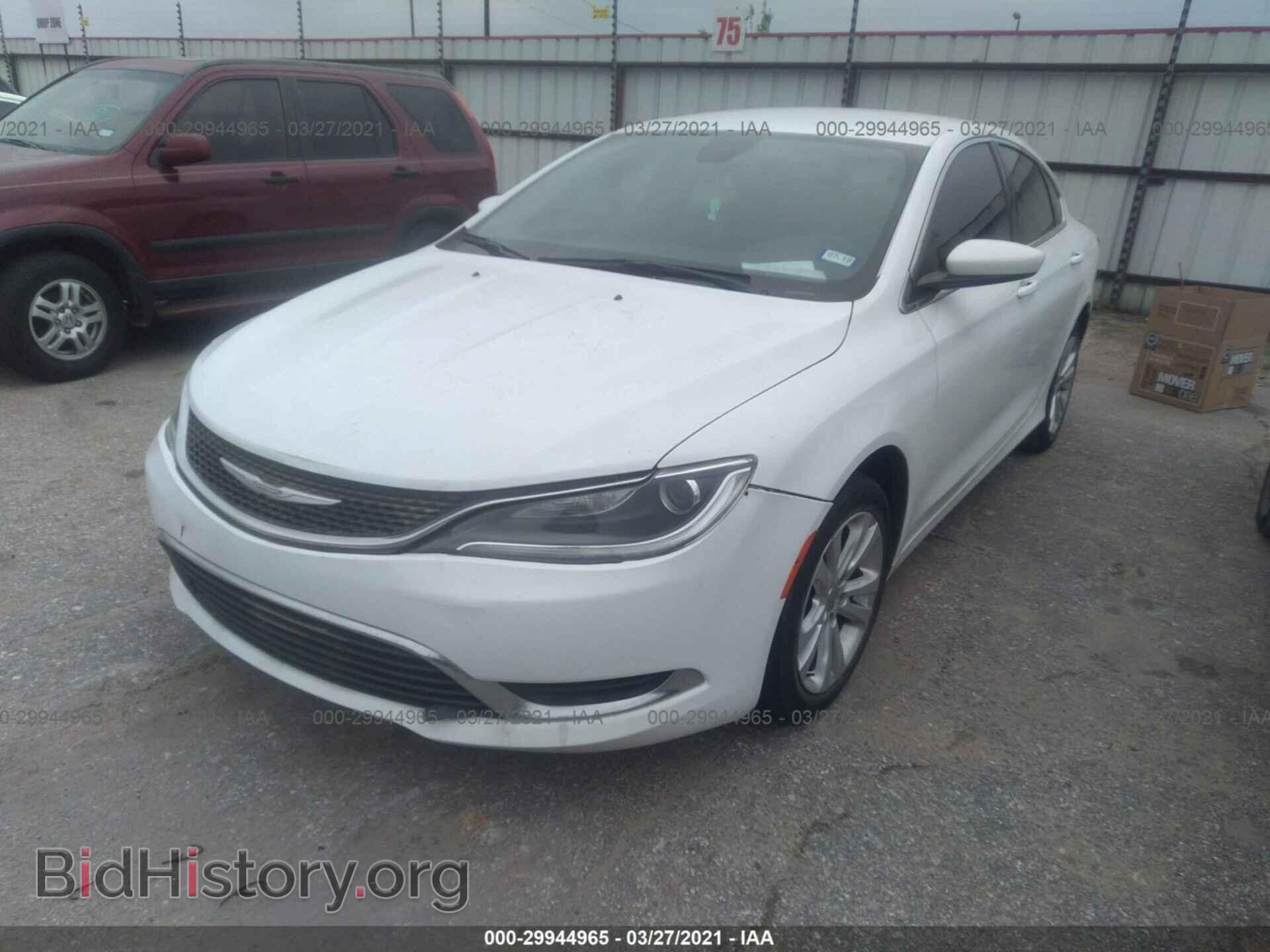 2016 CHRYSLER 200 - VIN: 1C3CCCAB5GN156509 - Фото 2