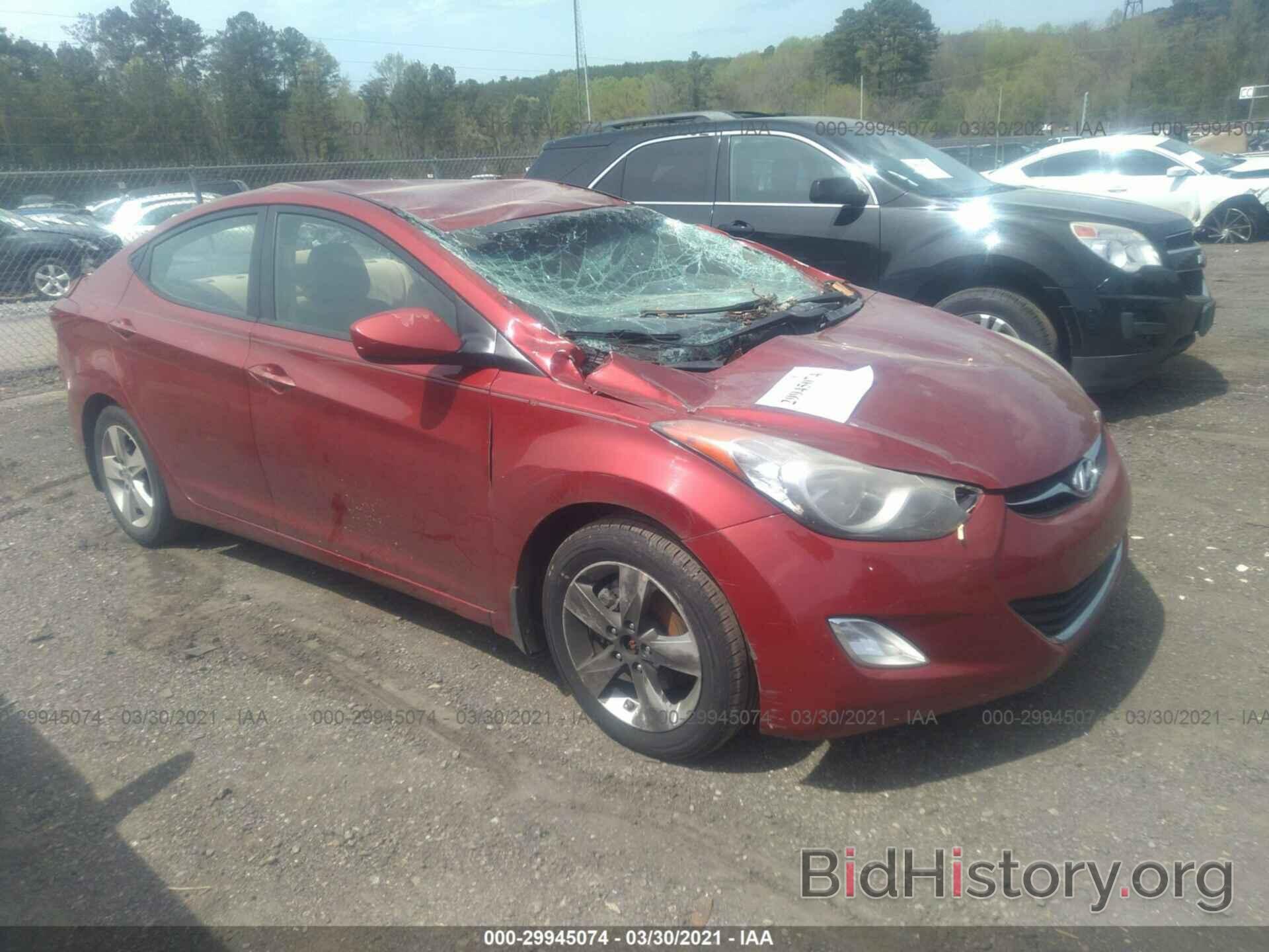 Фотография KMHDH4AE4CU362031 - HYUNDAI ELANTRA 2012