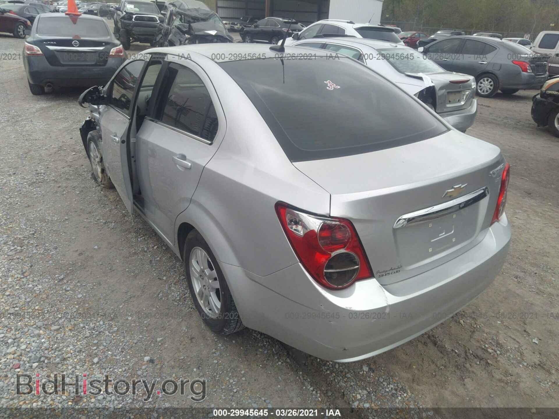 2012 CHEVROLET SONIC - VIN: 1G1JC5SH7C4189988 - Фото 3
