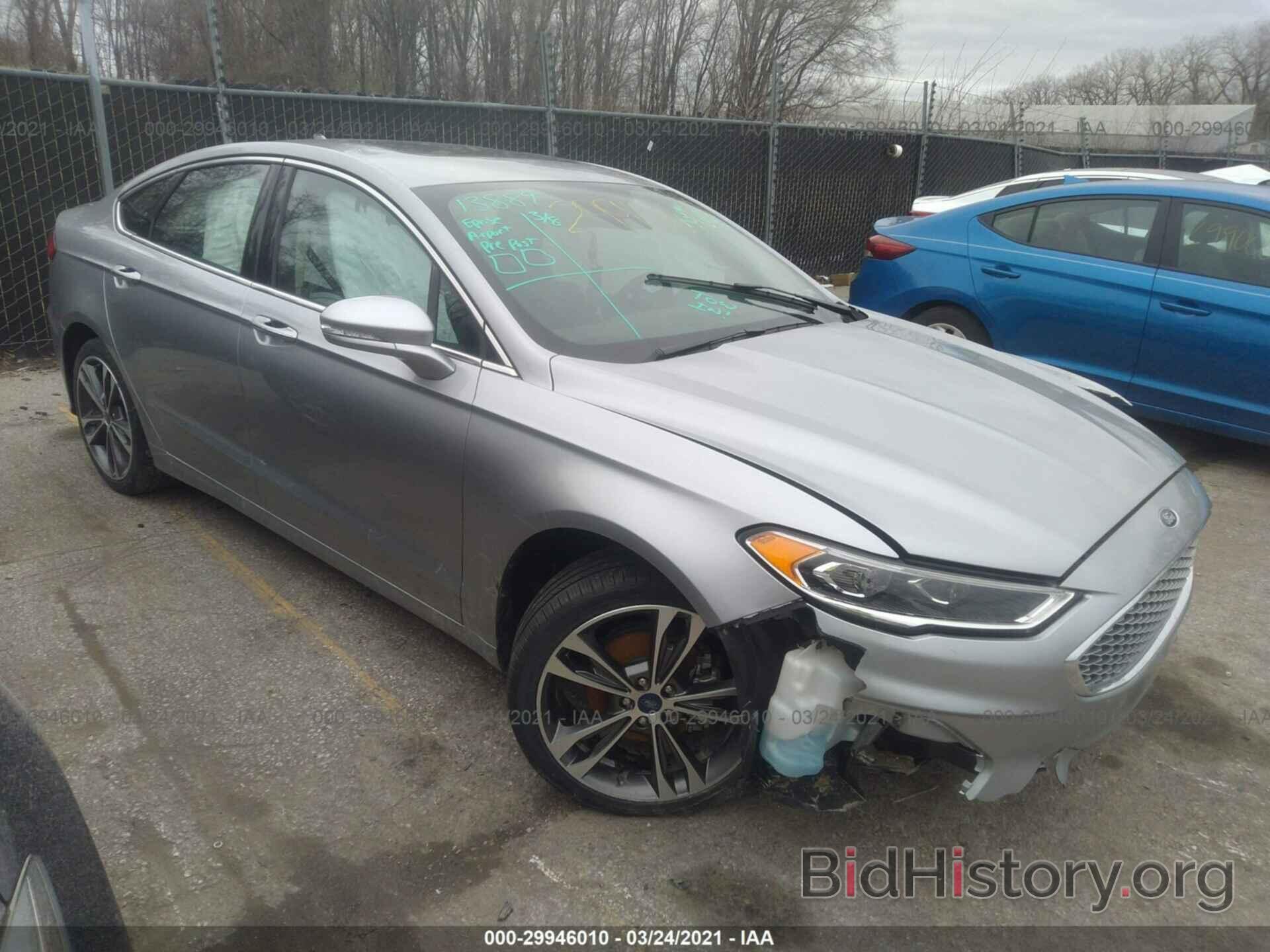 Photo 3FA6P0D98LR192244 - FORD FUSION 2020