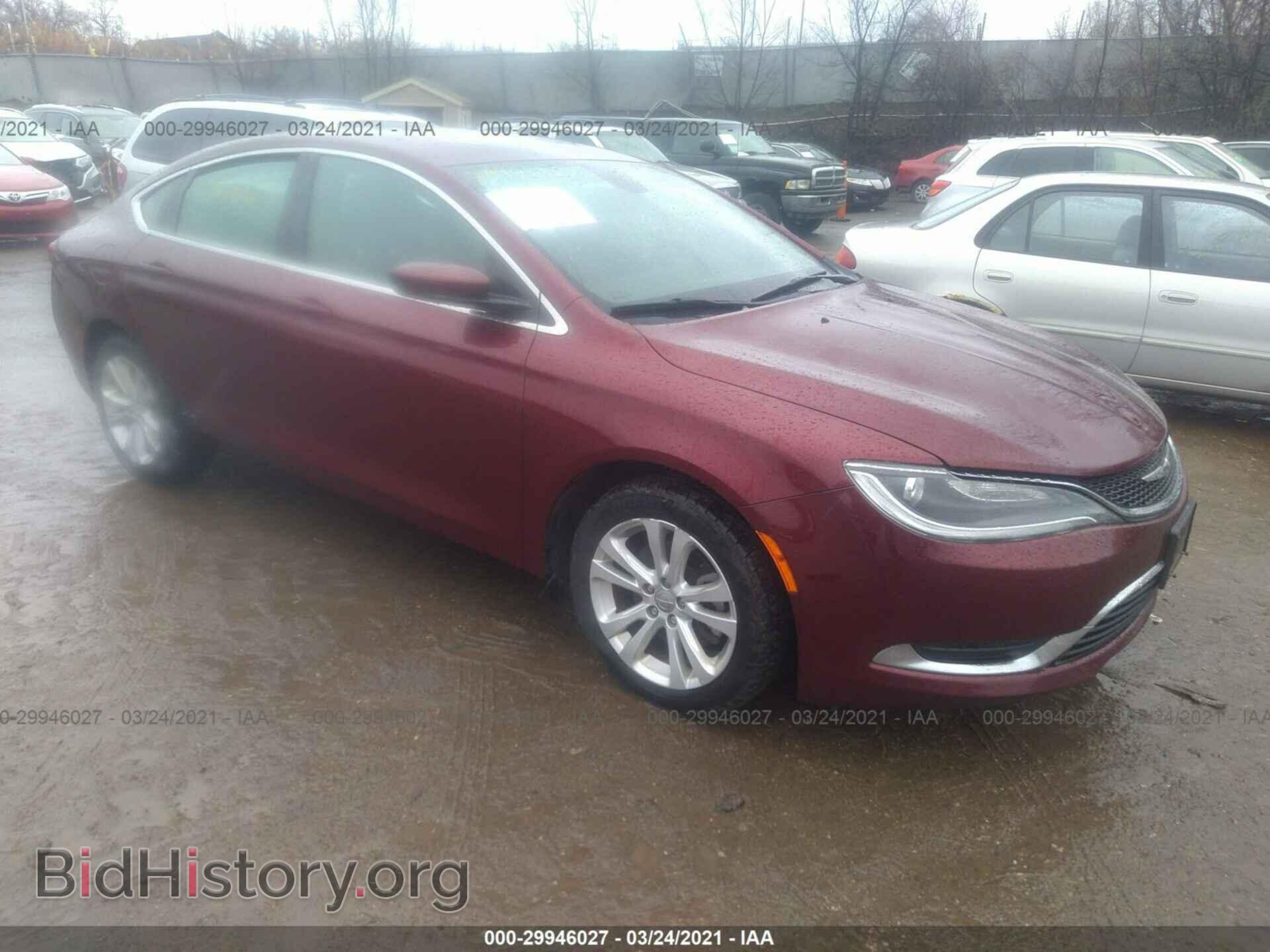 Photo 1C3CCCAB8FN692868 - CHRYSLER 200 2015