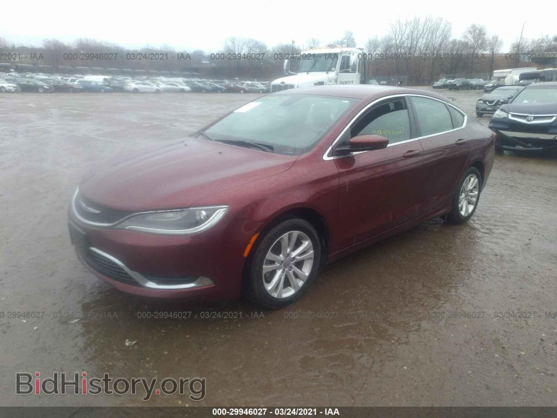2015 CHRYSLER 200 - VIN: 1C3CCCAB8FN692868 - Фото 2