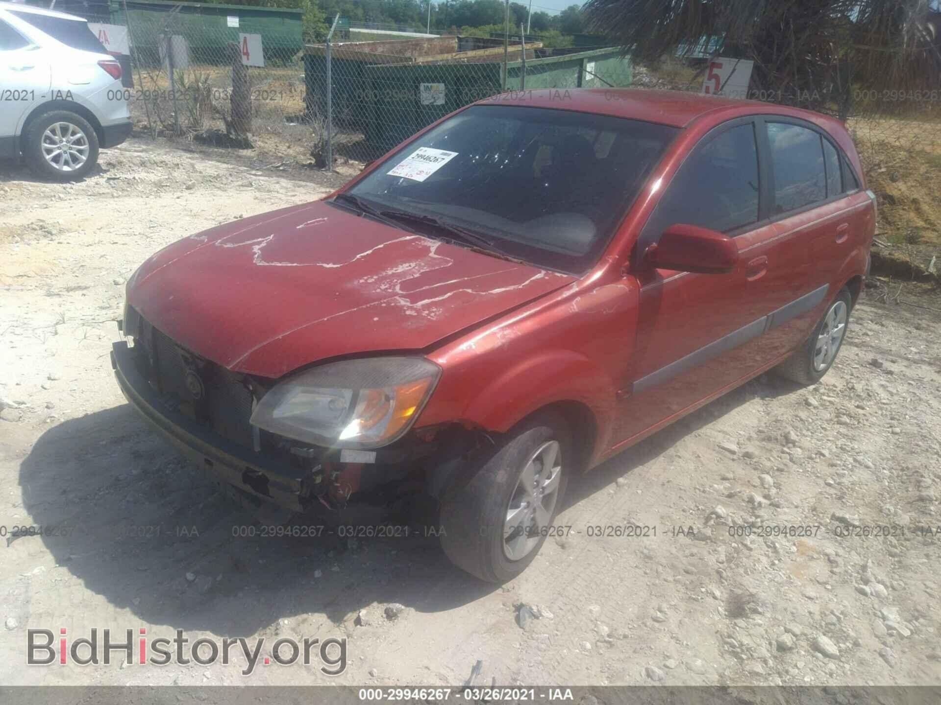 2008 KIA RIO - VIN: KNADE163086389092 - Фото 2