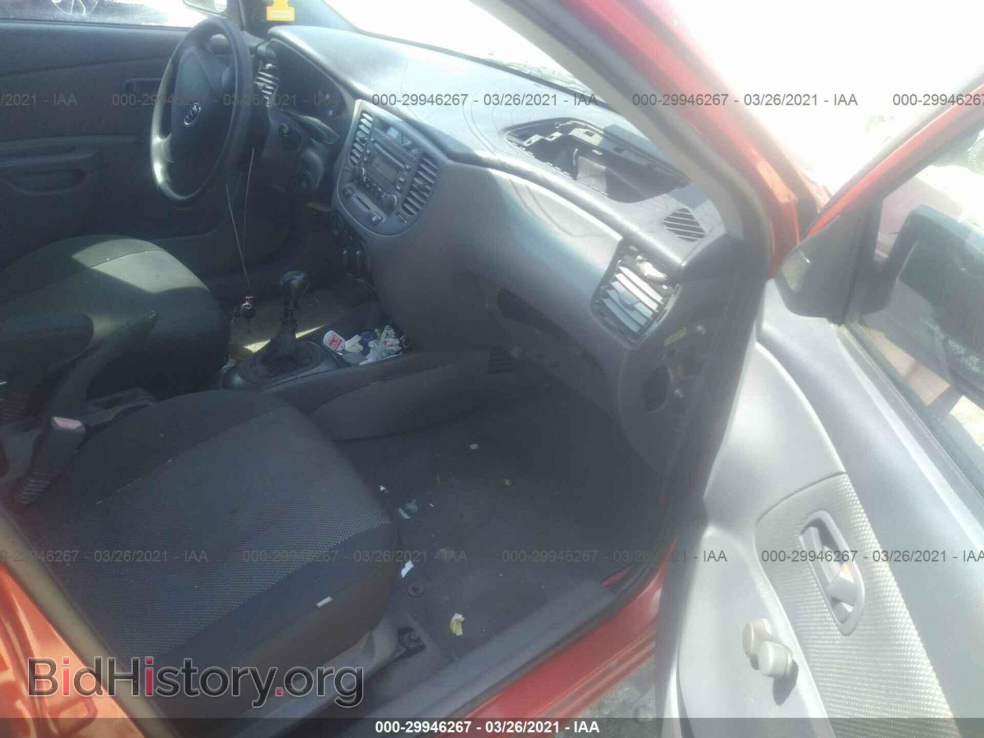 2008 KIA RIO - VIN: KNADE163086389092 - Фото 5