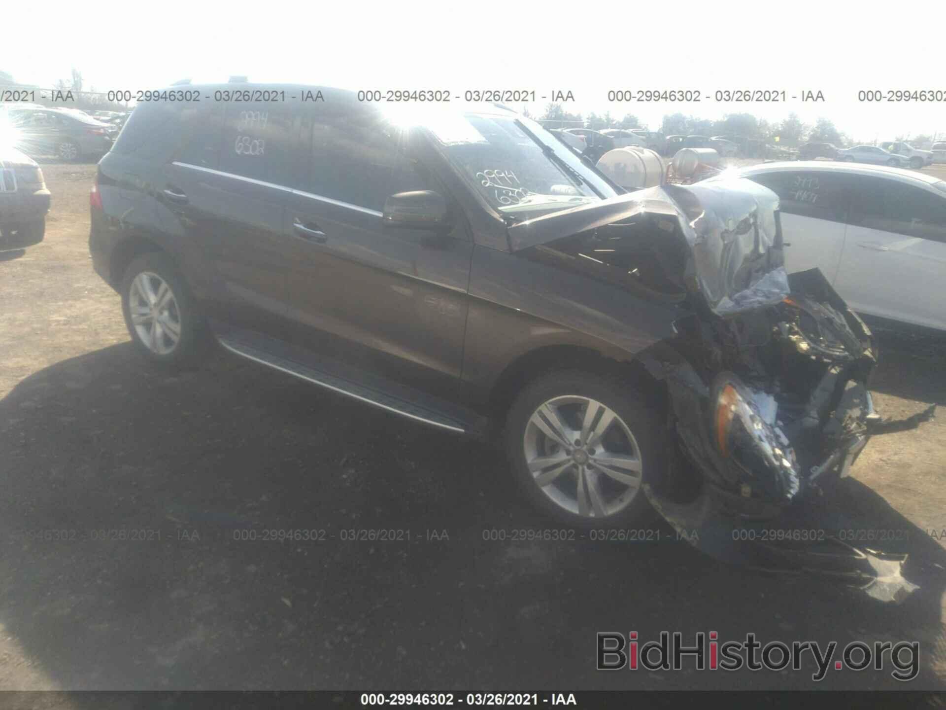 Photo 4JGDA5HB5DA123726 - MERCEDES-BENZ M-CLASS 2013