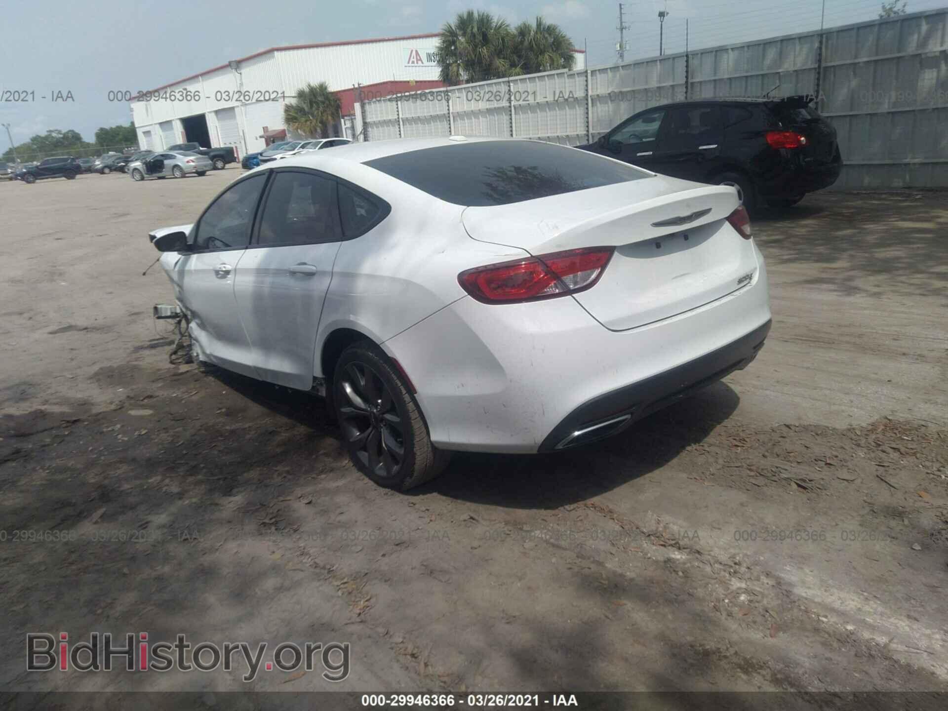 2015 CHRYSLER 200 - VIN: 1C3CCCBG7FN638858 - Фото 3