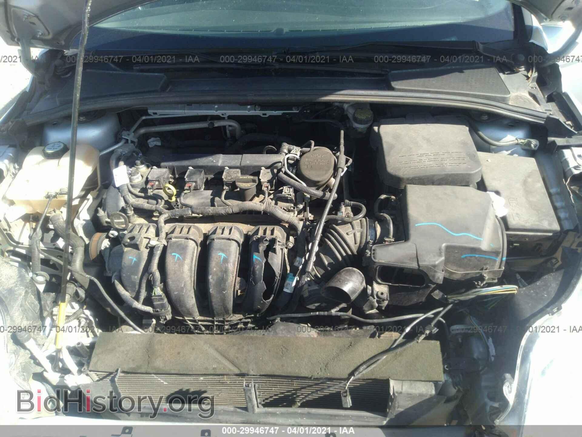 2013 FORD FOCUS - VIN: 1FADP3F28DL128861 - Фото 10