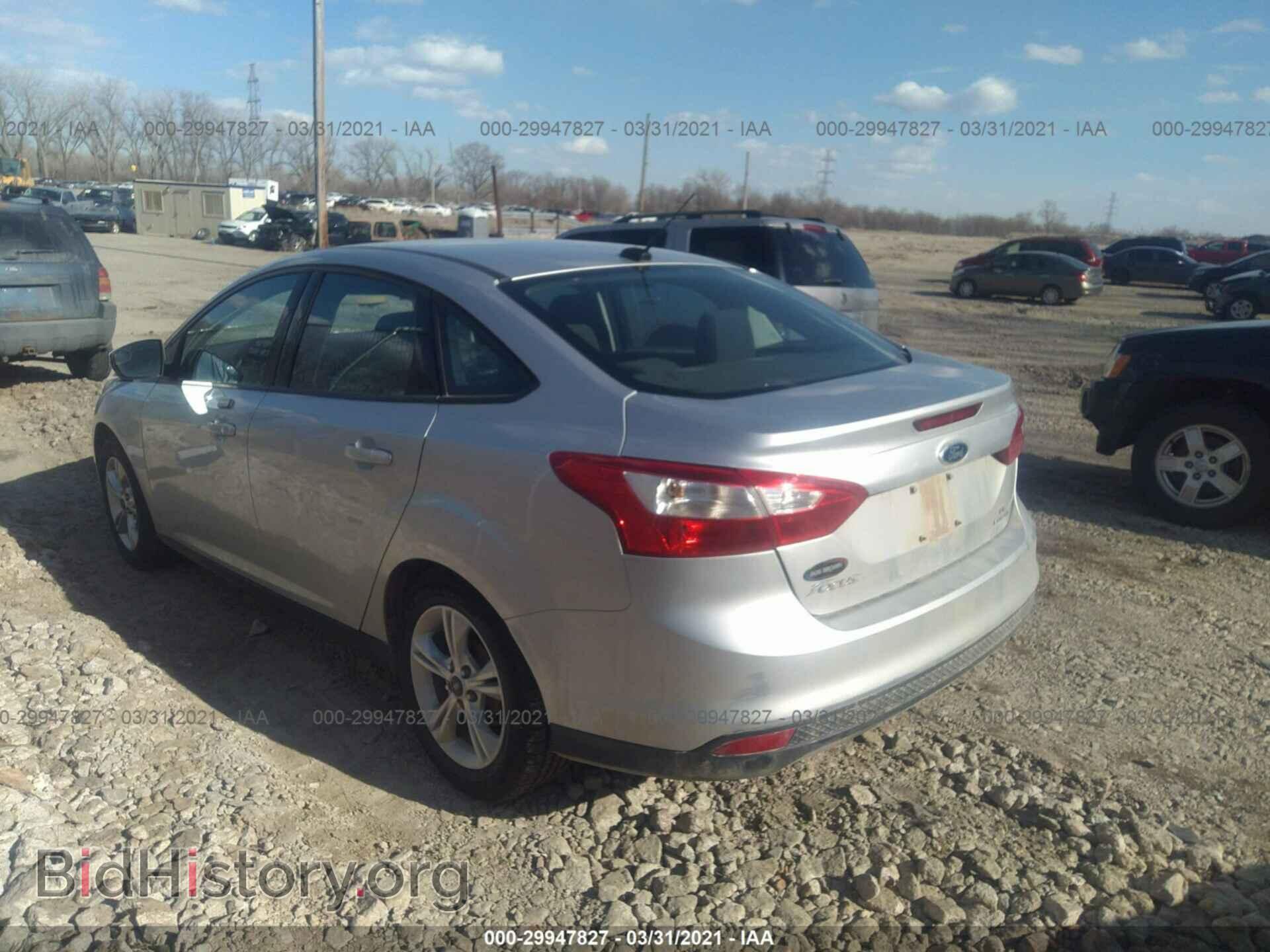 2014 FORD FOCUS - VIN: 1FADP3F23EL349298 - Фото 3