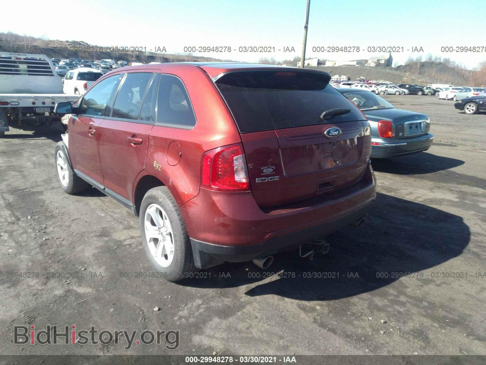 2014 FORD EDGE - VIN: 2FMDK4JC3EBB10036 - Фото 3
