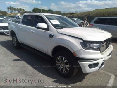 2019 Ford RANGER XL/XLT/Lariat, белый — VIN 1FTER4FH0KLB05722, IAAI