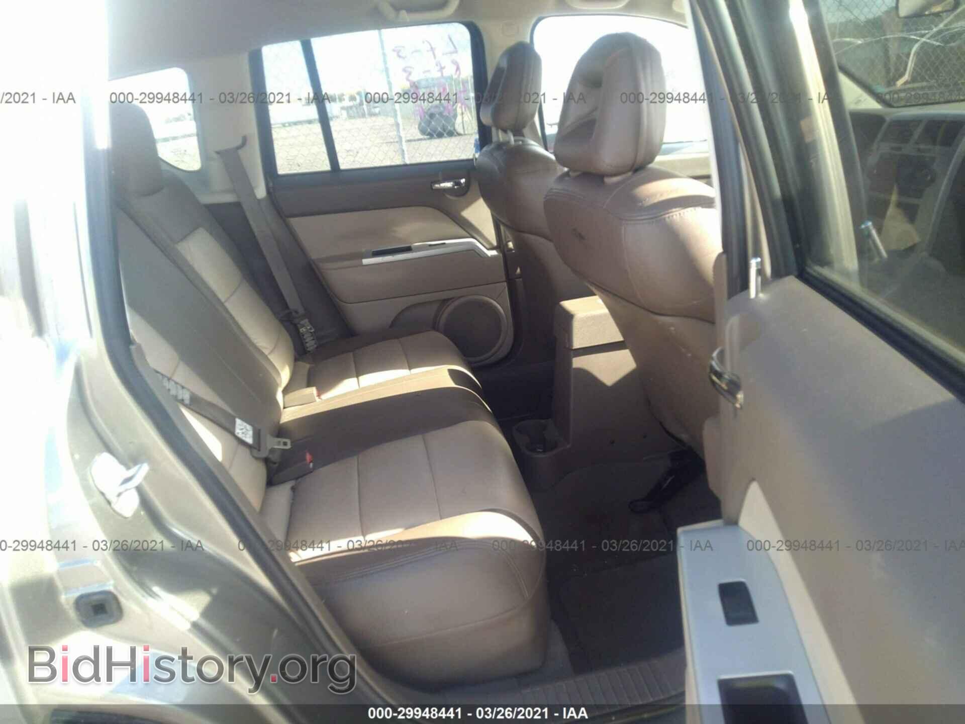 2008 JEEP COMPASS - VIN: 1J8FT47028D558167 - Фото 8