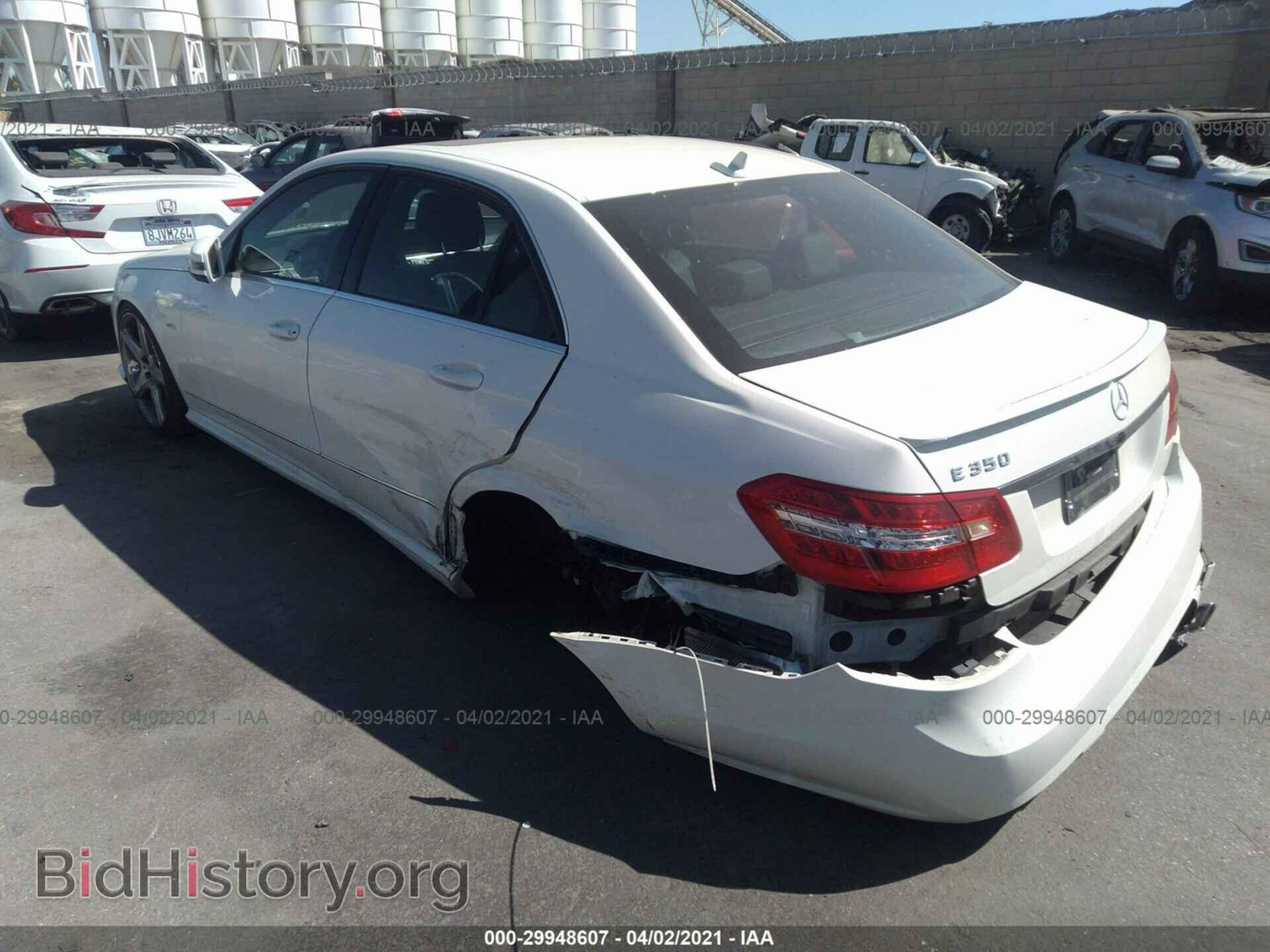2012 MERCEDES-BENZ E-CLASS - VIN: WDDHF5KB4CA534183 - Фото 3