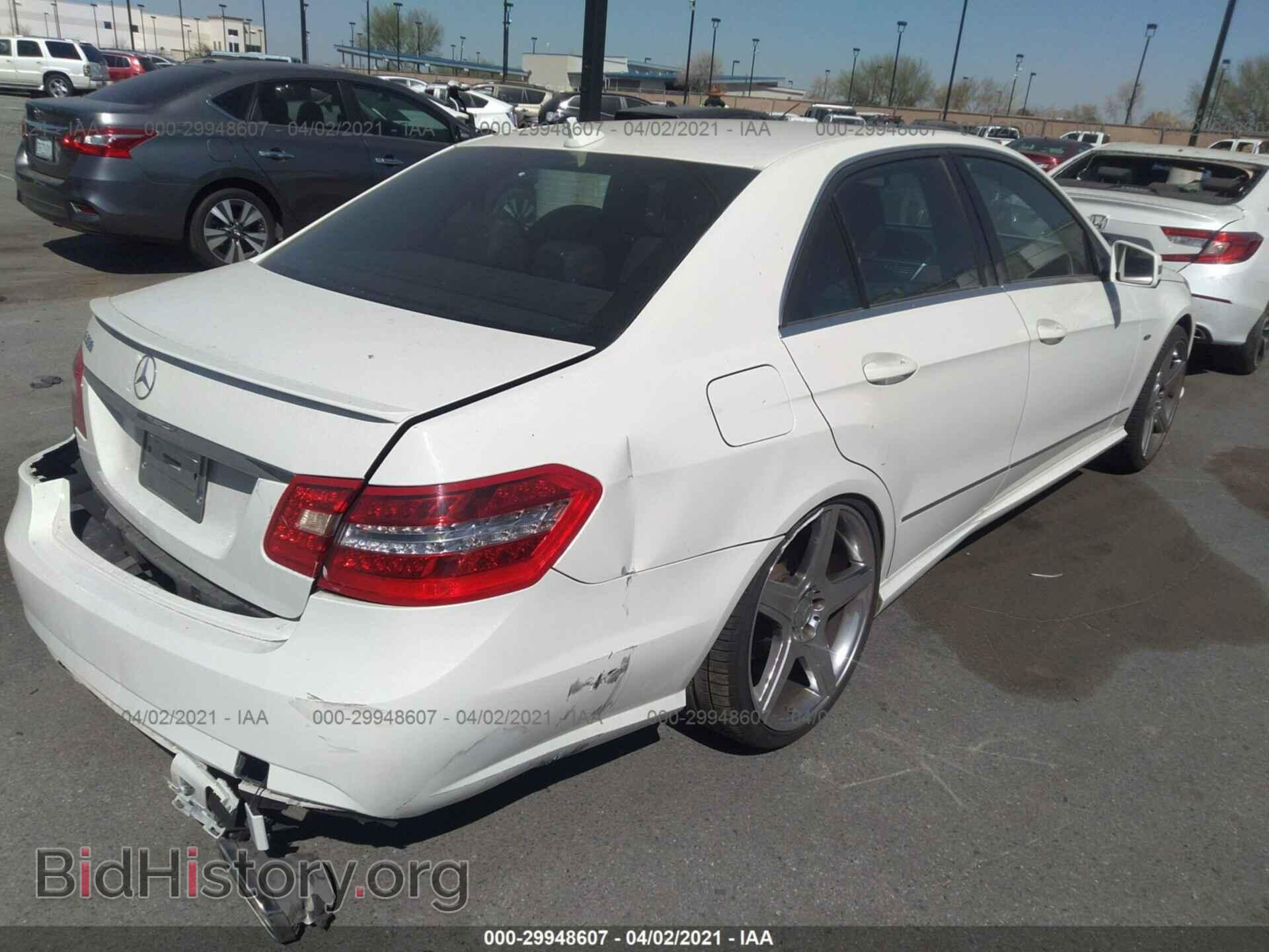 2012 MERCEDES-BENZ E-CLASS - VIN: WDDHF5KB4CA534183 - Фото 4