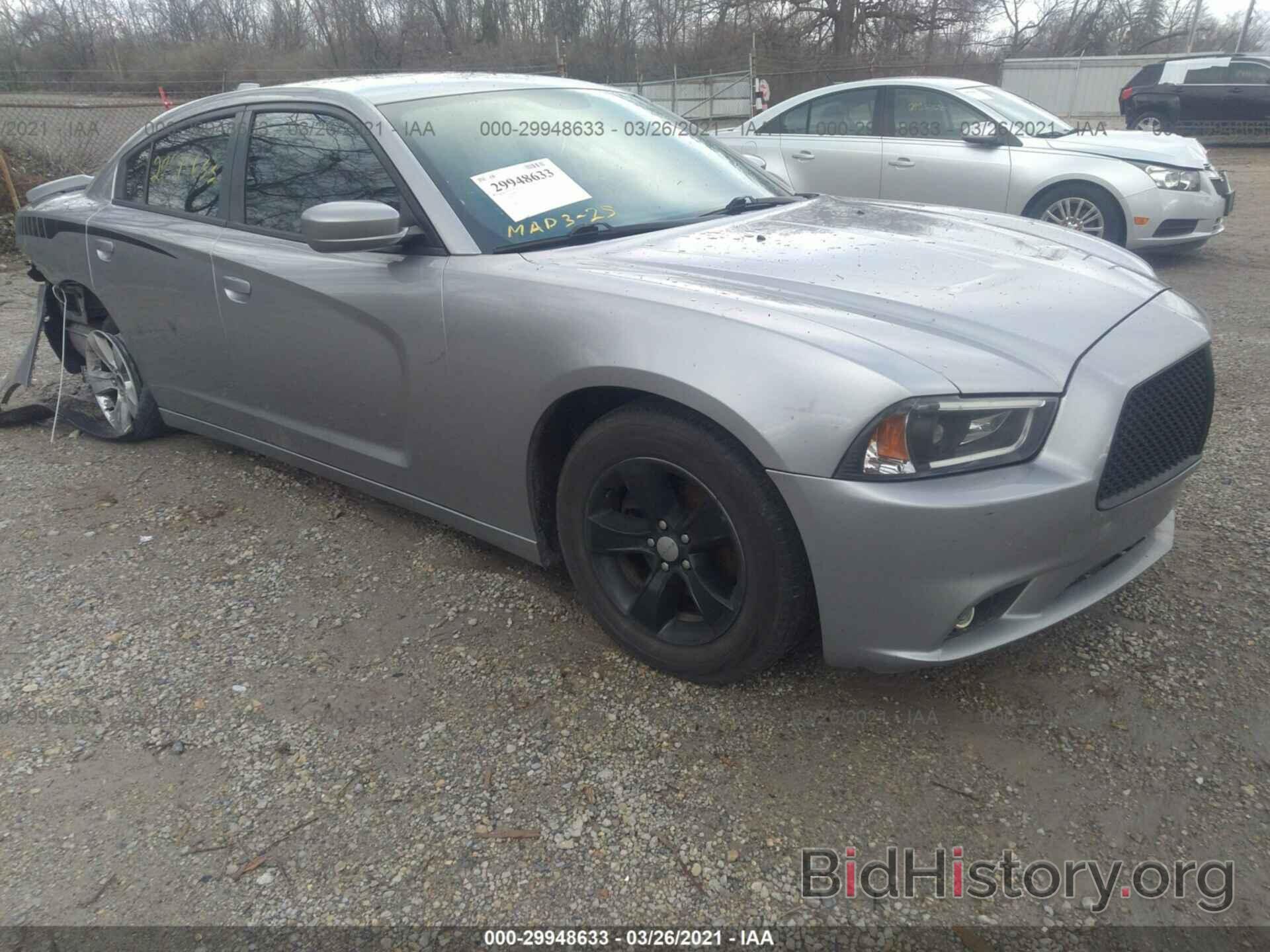 Photo 2C3CDXBG6EH131087 - DODGE CHARGER 2014