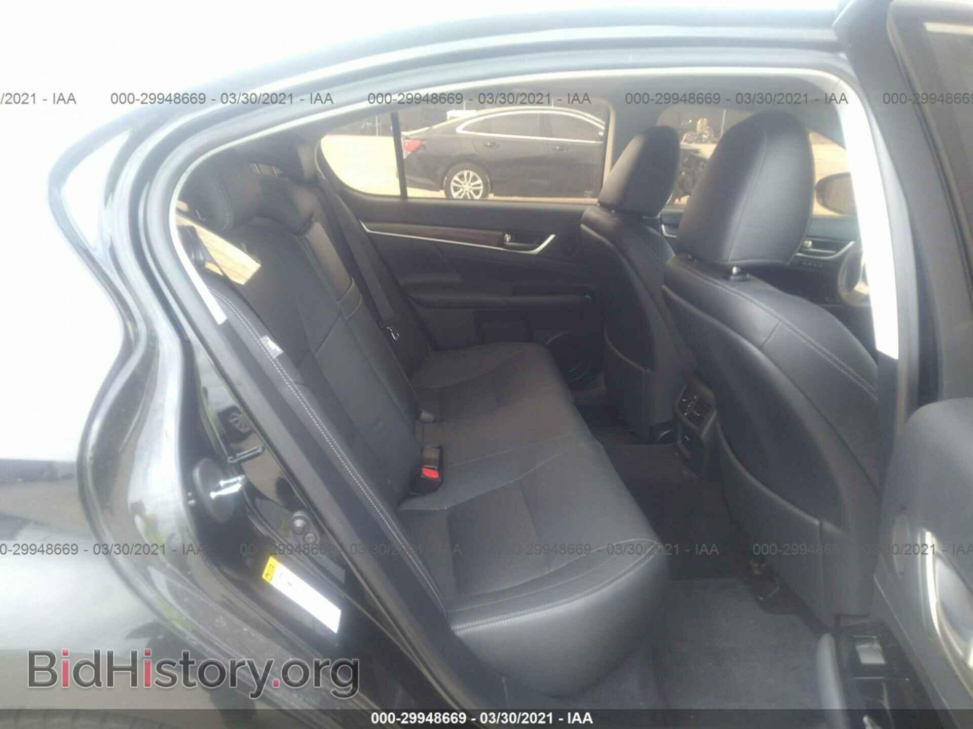 2013 LEXUS GS 350 - VIN: JTHBE1BL2D5000452 - Фото 8