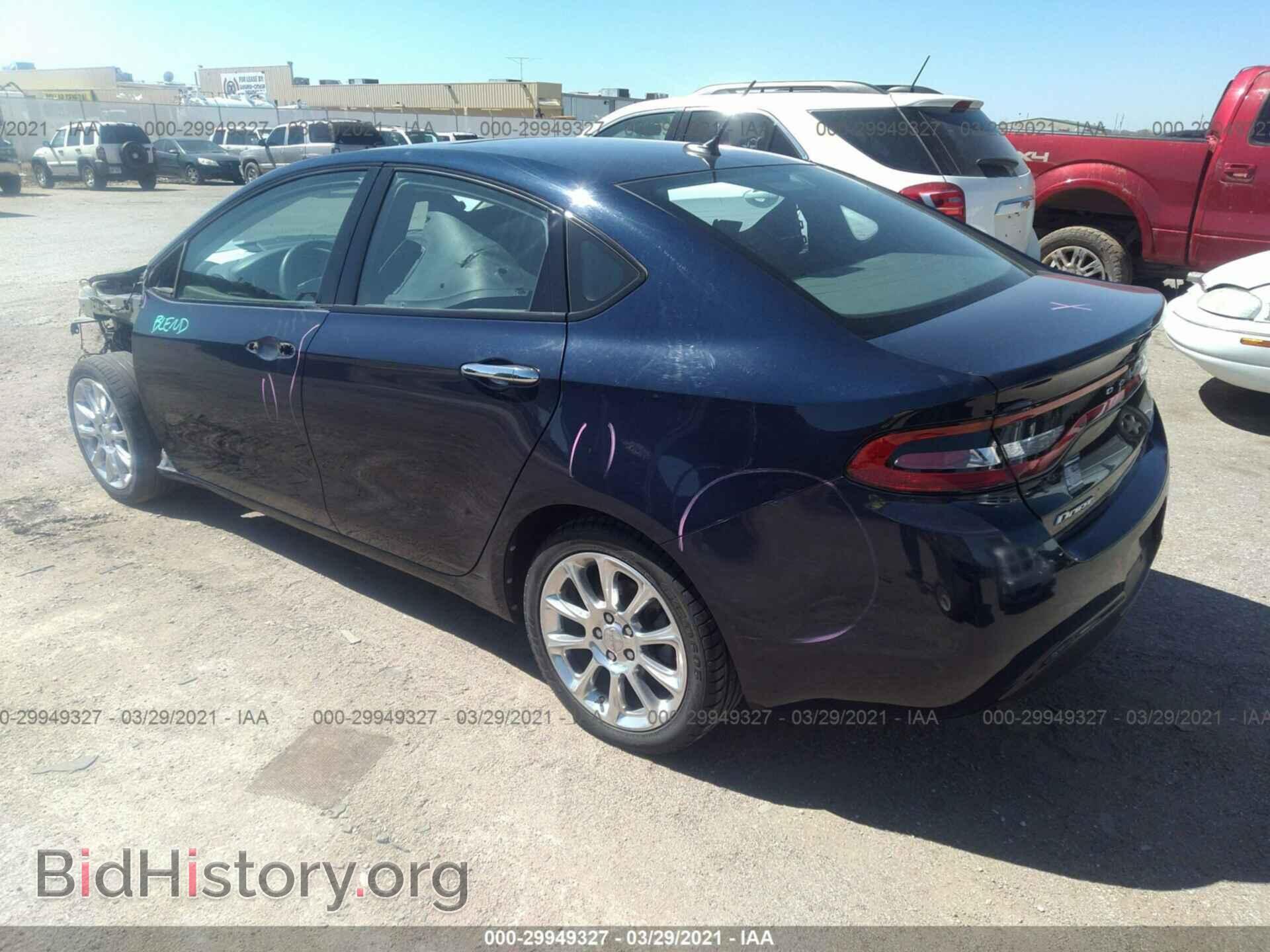 2013 DODGE DART - VIN: 1C3CDFCA6DD200487 - Фото 3