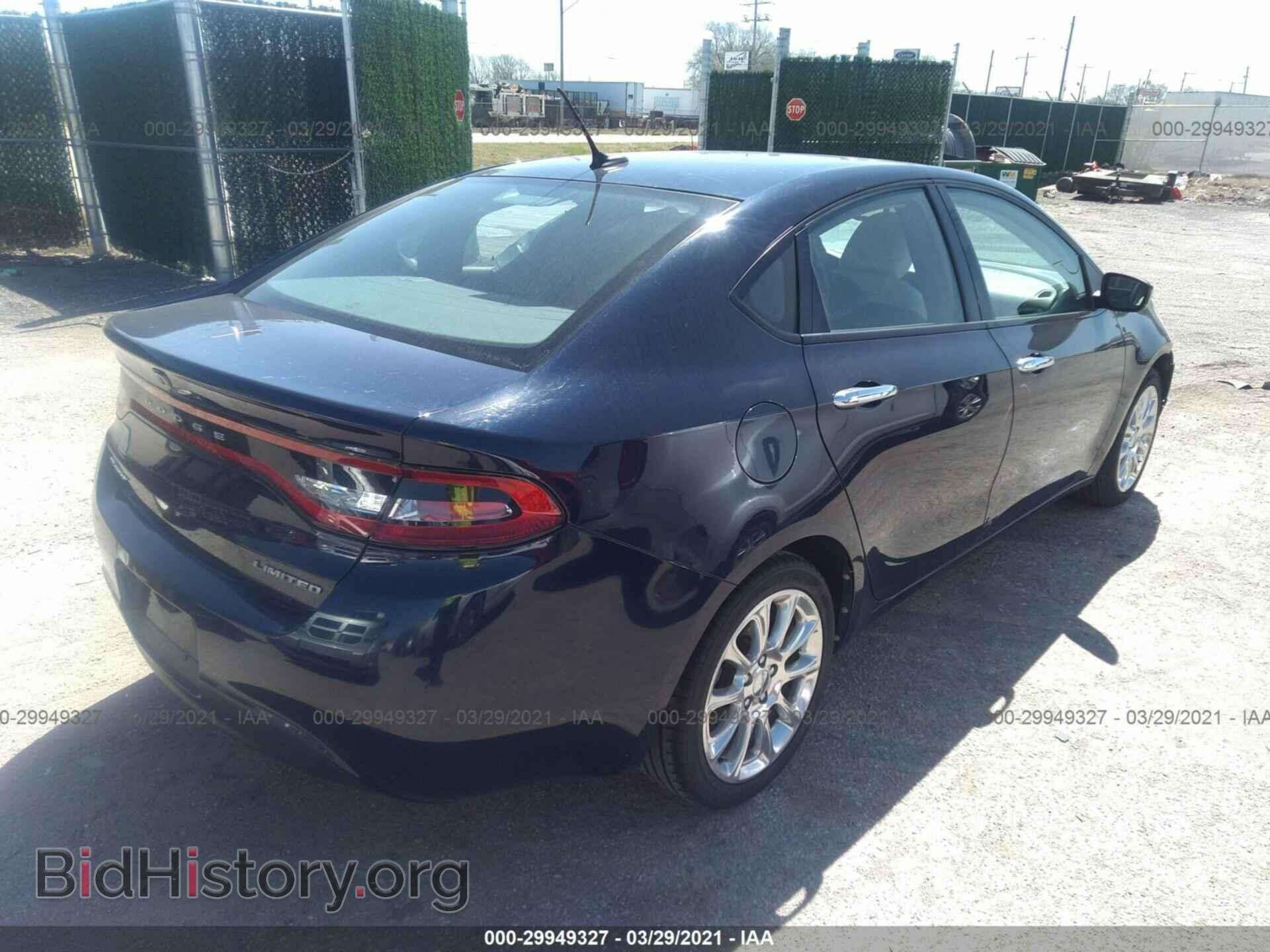 2013 DODGE DART - VIN: 1C3CDFCA6DD200487 - Фото 4