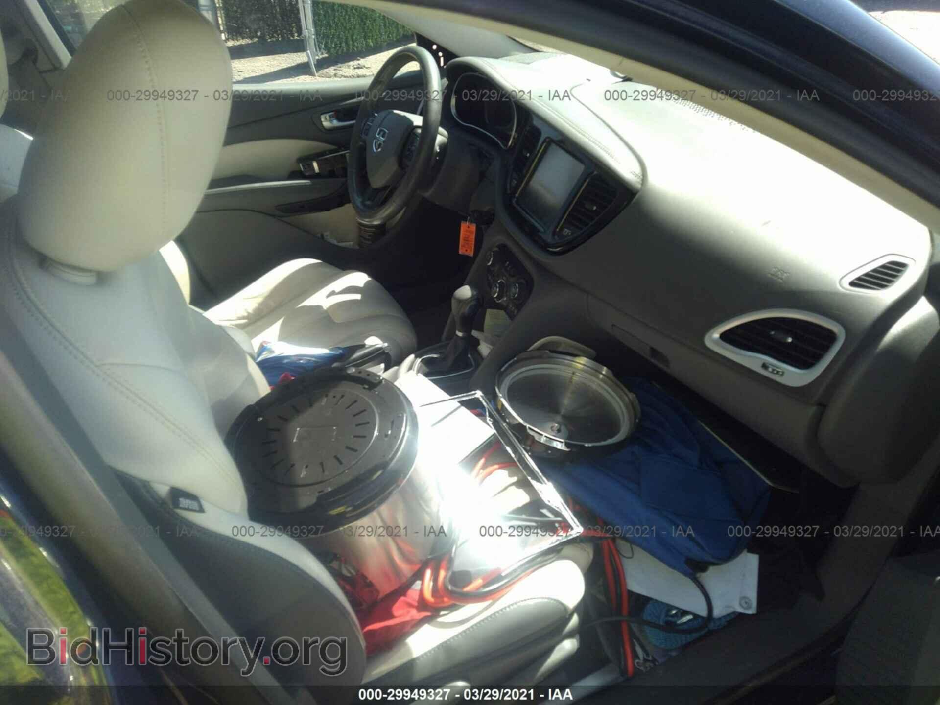 2013 DODGE DART - VIN: 1C3CDFCA6DD200487 - Фото 5