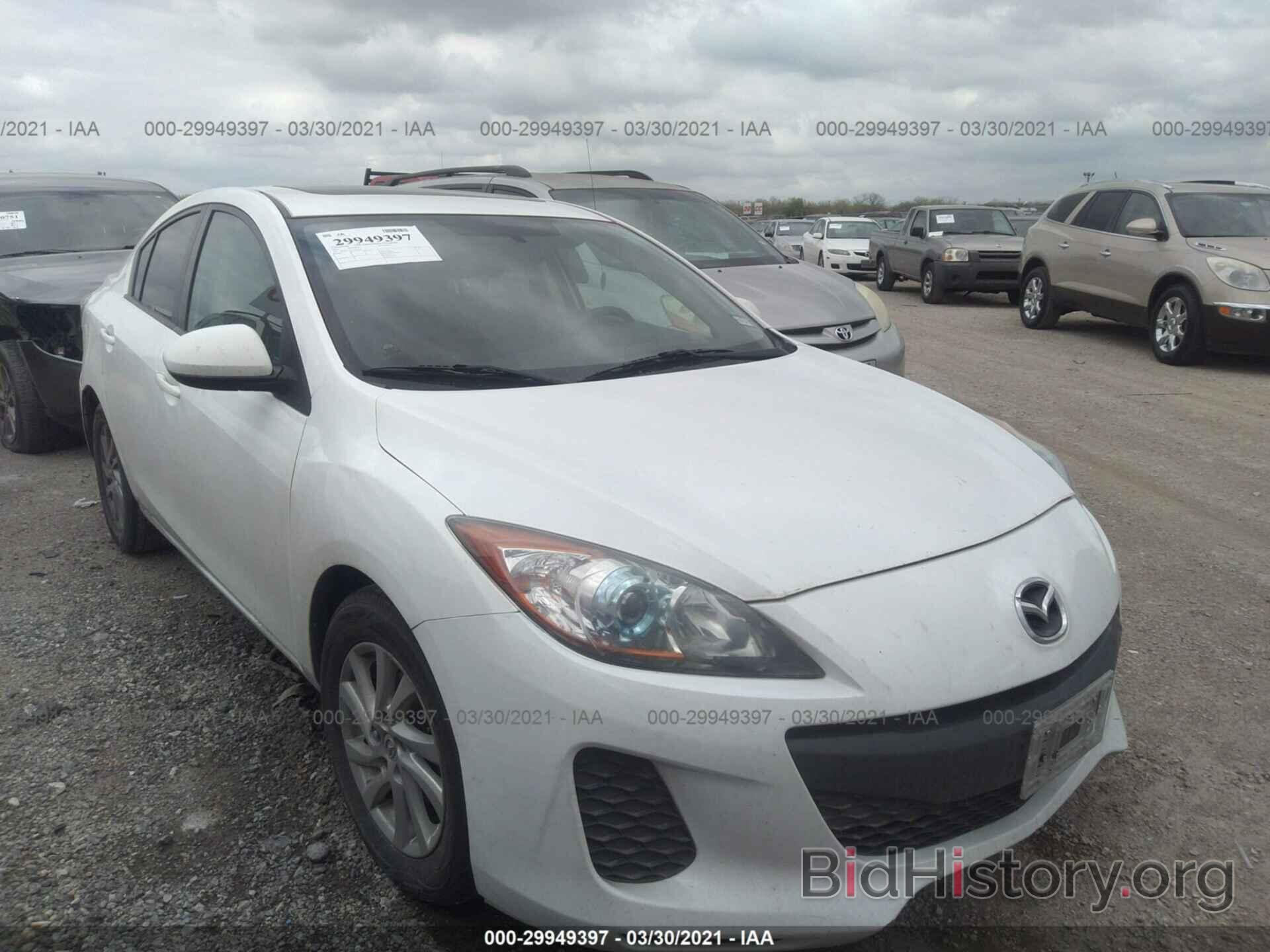 Photo JM1BL1V72C1644447 - MAZDA MAZDA3 2012