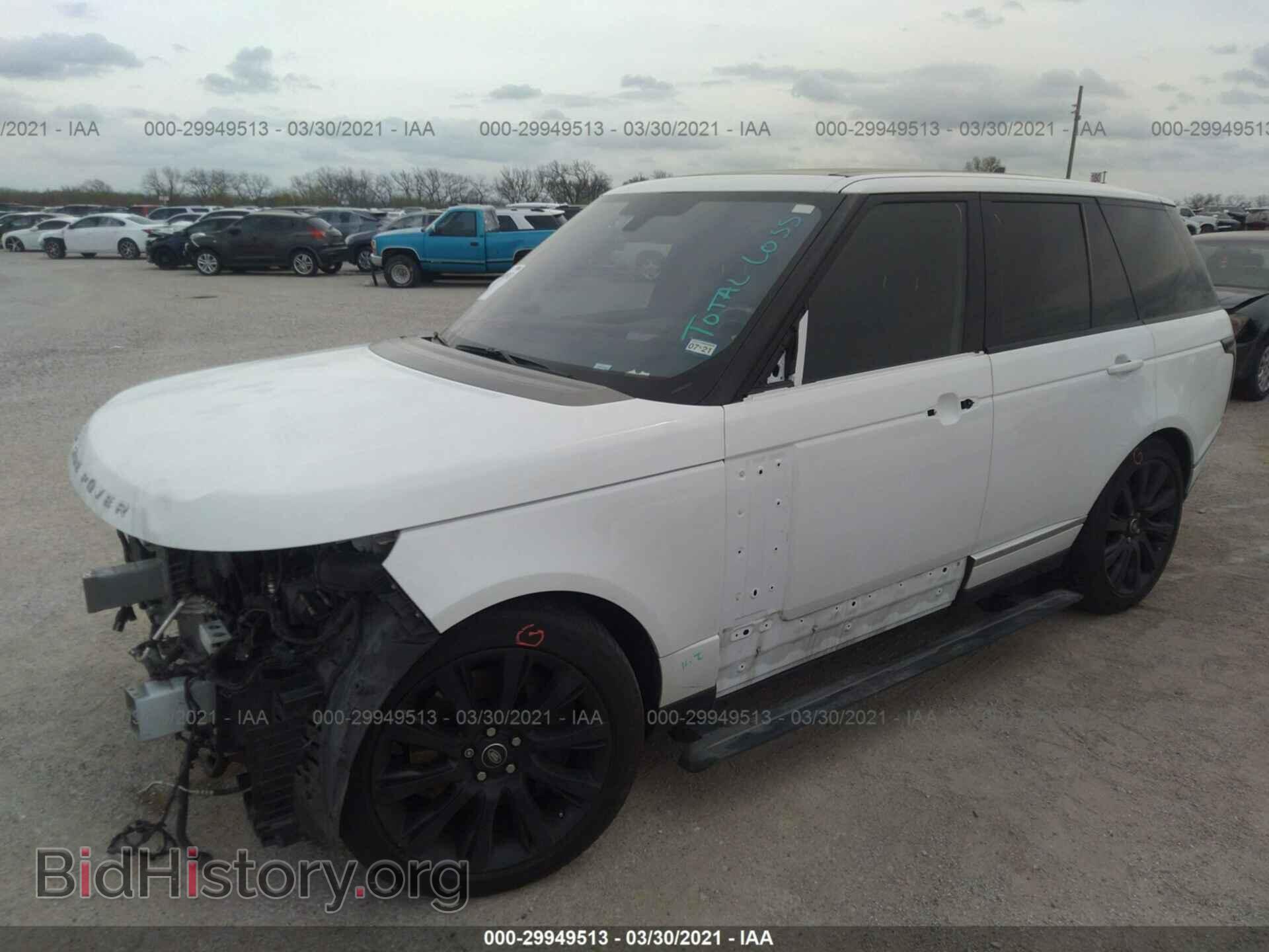 2016 LAND ROVER RANGE ROVER - VIN: SALGS2EF4GA251814 - Фото 2