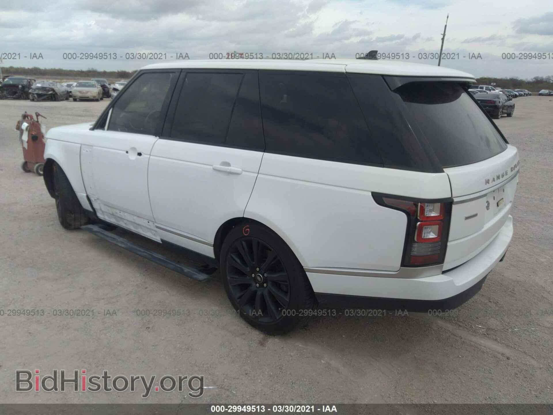 2016 LAND ROVER RANGE ROVER - VIN: SALGS2EF4GA251814 - Фото 3